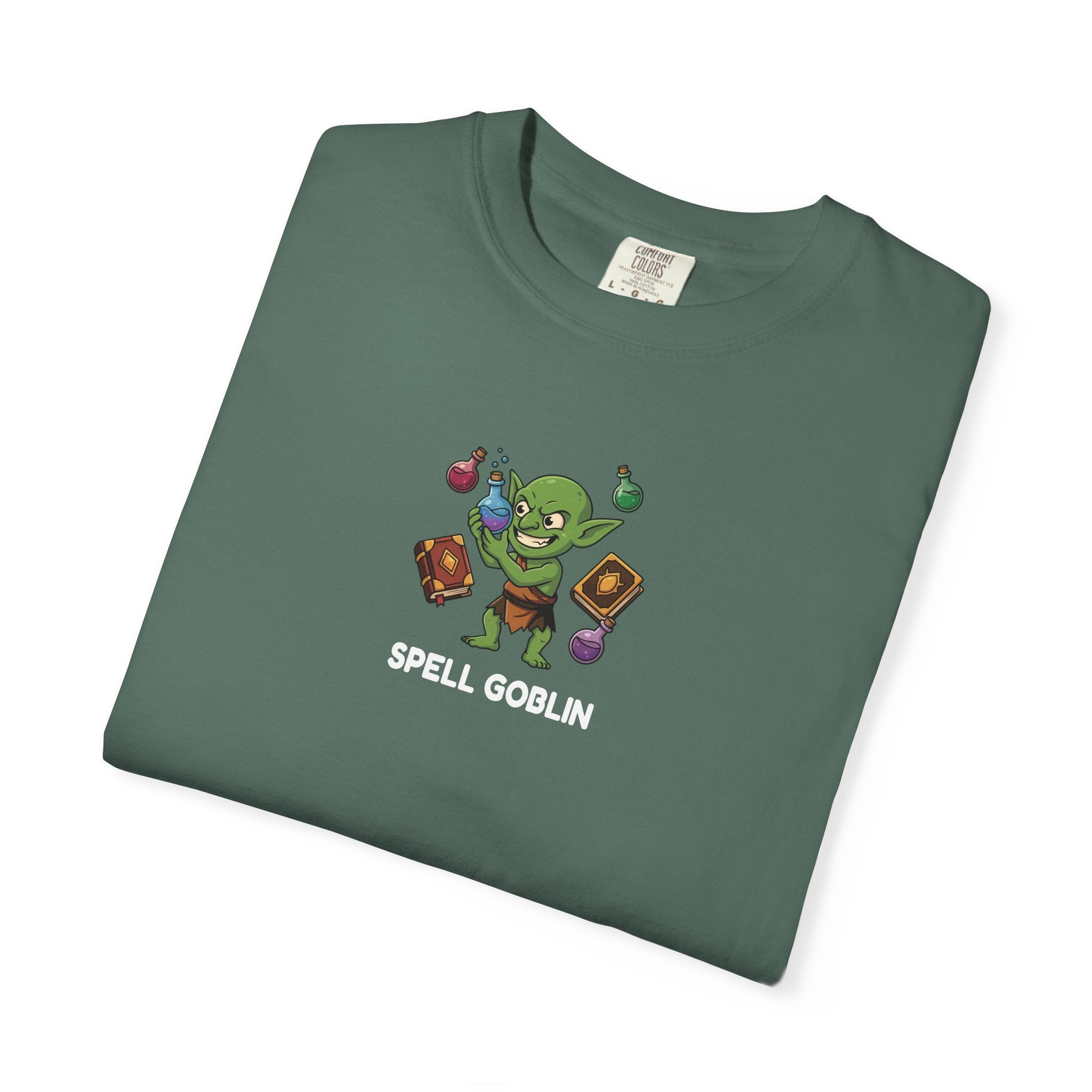 Spell Goblin T-Shirt | Funny DnD Tee | Dungeons and Dragons Gift | Potion Shirt | Gift for D&D Players