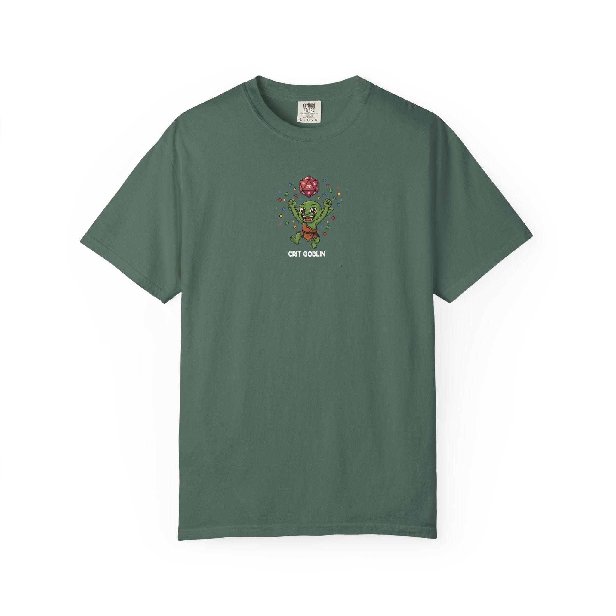 Crit Goblin T-Shirt | Funny DnD Tee | Dungeons and Dragons Gift | Natural 20 Shirt | Gift for D&D Players