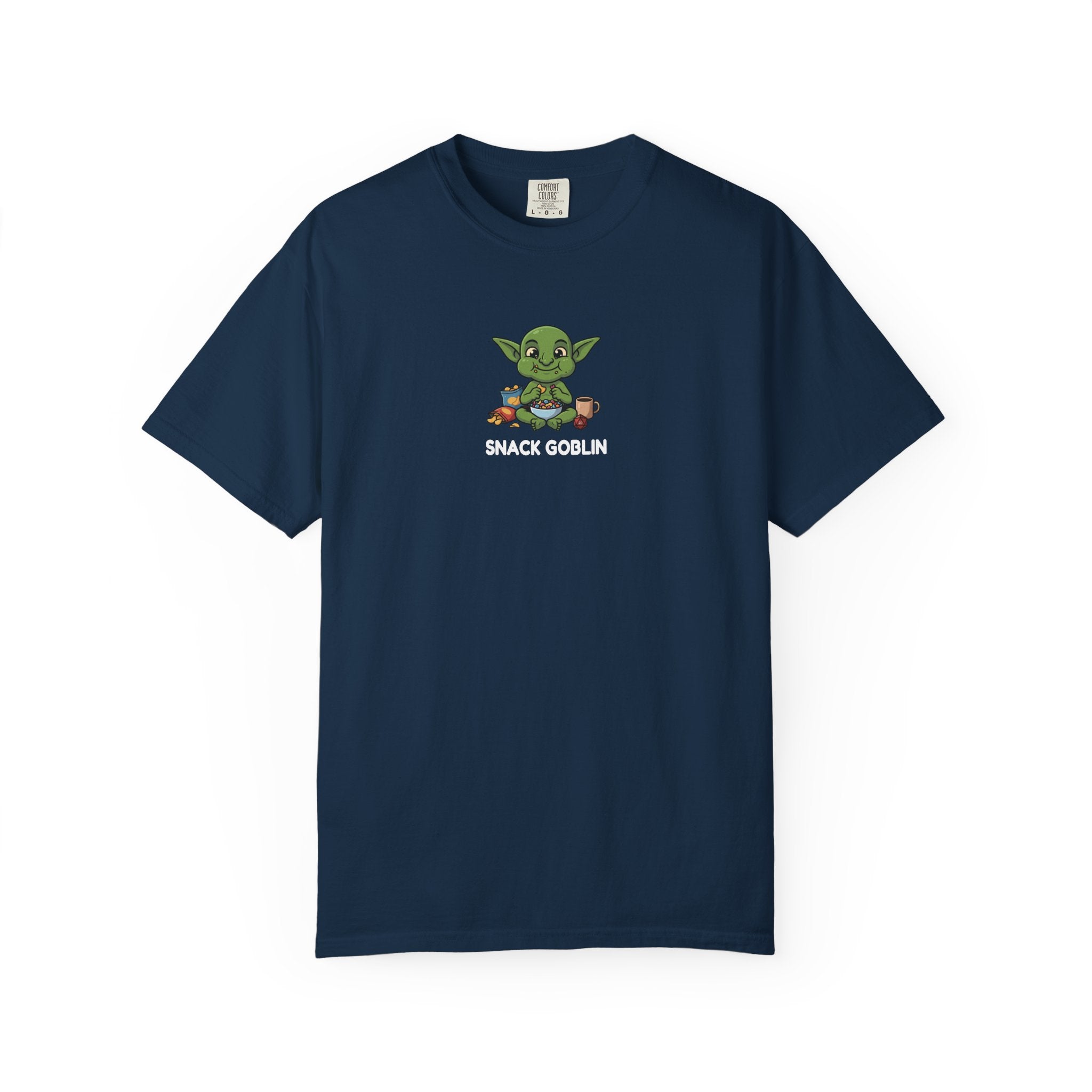 Snack Goblin T-Shirt | Funny DnD Tee | Dungeons and Dragons Gift | Gamer Snack Shirt | Gift for D&D Players