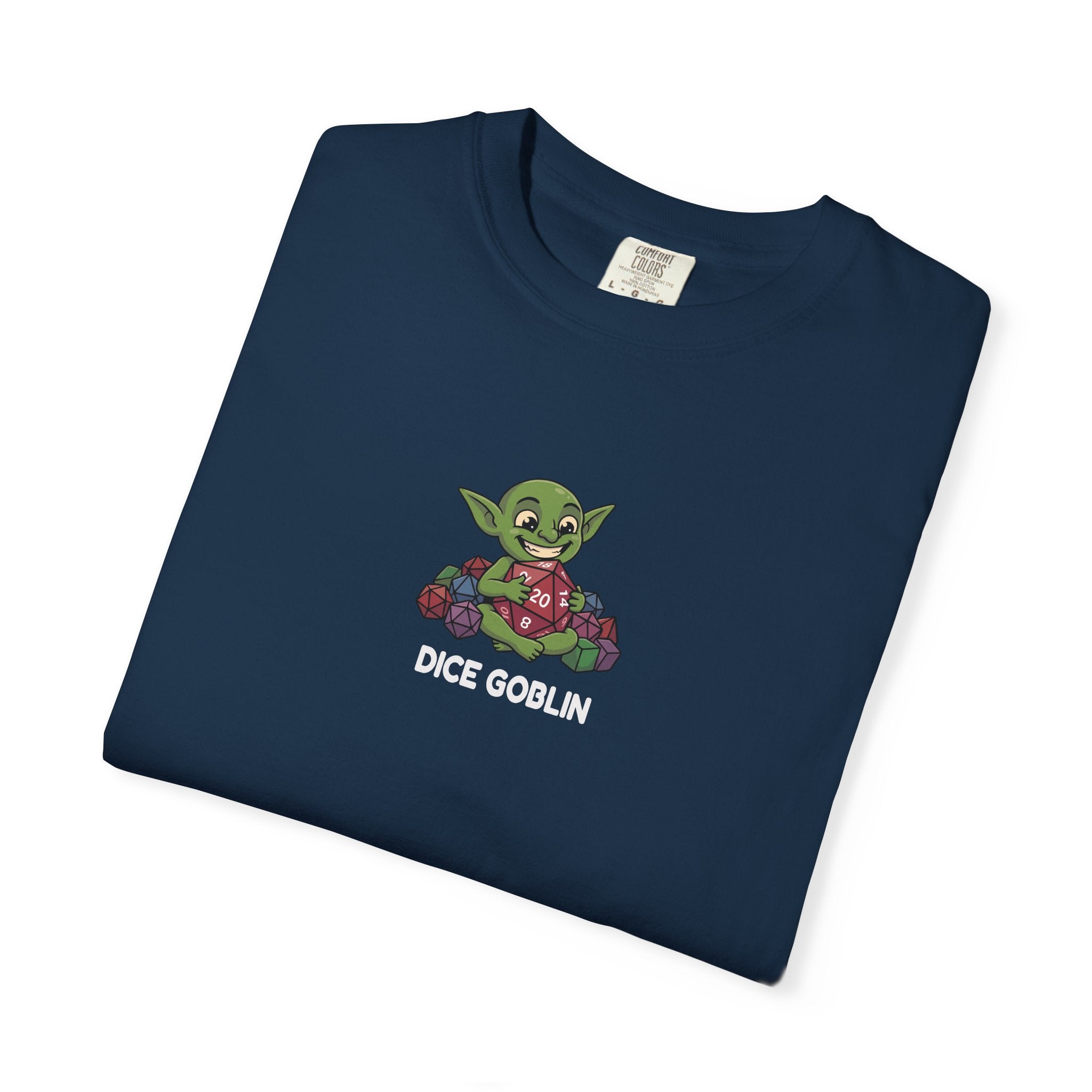 Dice Goblin T-Shirt | Funny DnD Tee | Dungeons and Dragons Gift | D20 Shirt | Gift for D&D Players
