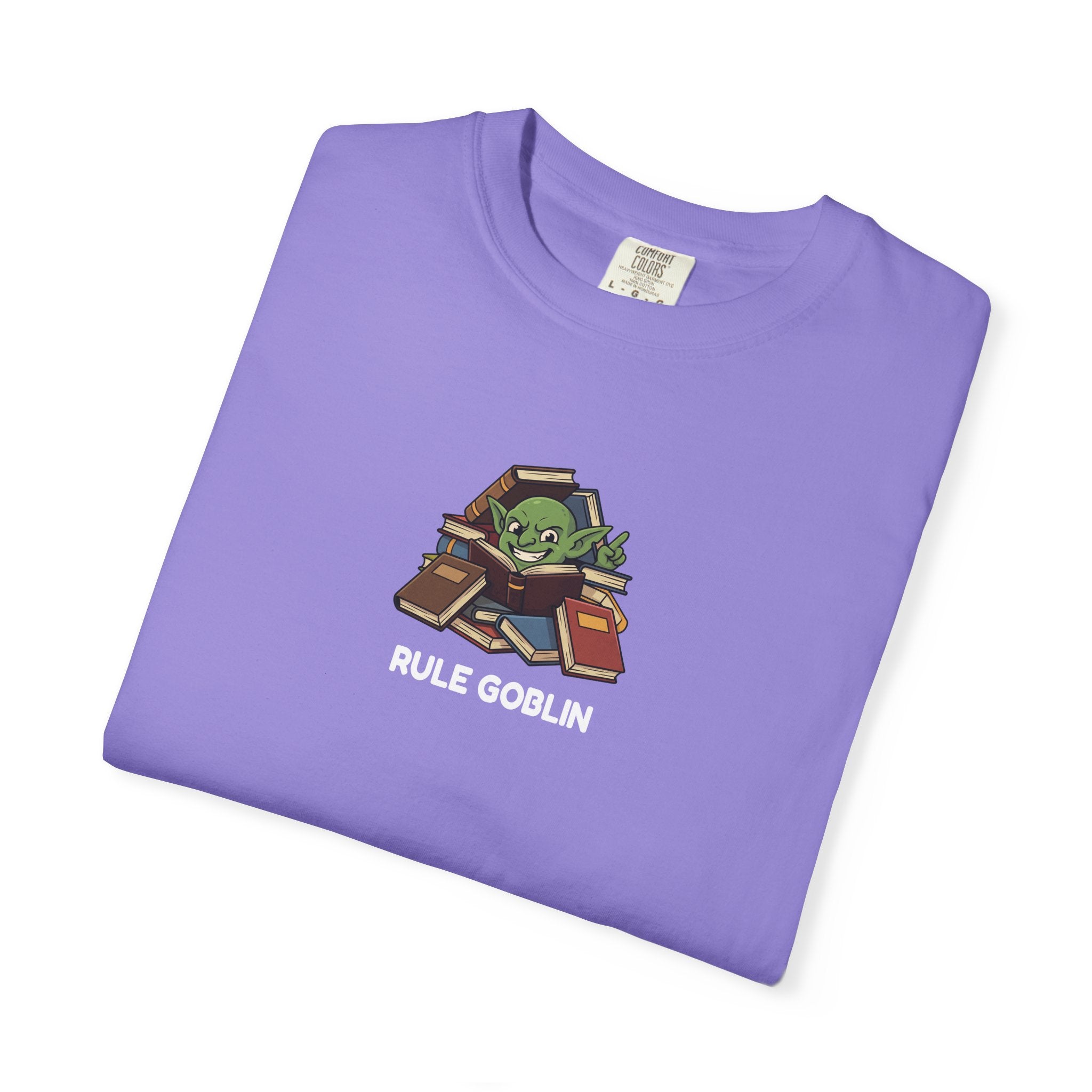 Rule Goblin T-Shirt | Funny DnD Tee | Dungeons and Dragons Gift | Rulebook Shirt | Gift for D&D Players