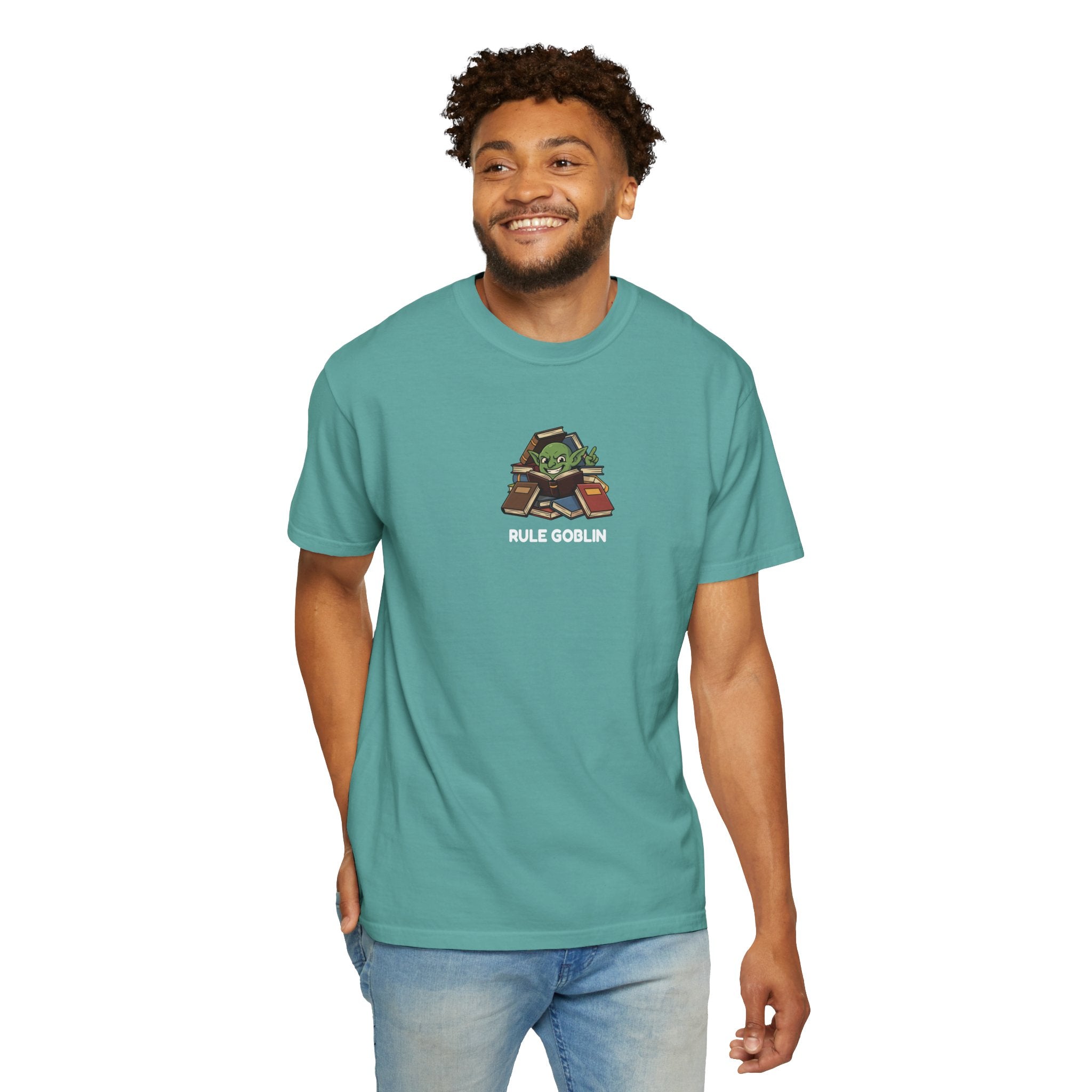 Rule Goblin T-Shirt | Funny DnD Tee | Dungeons and Dragons Gift | Rulebook Shirt | Gift for D&D Players