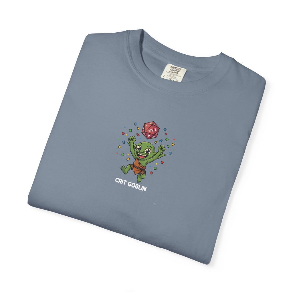 Crit Goblin T-Shirt | Funny DnD Tee | Dungeons and Dragons Gift | Natural 20 Shirt | Gift for D&D Players