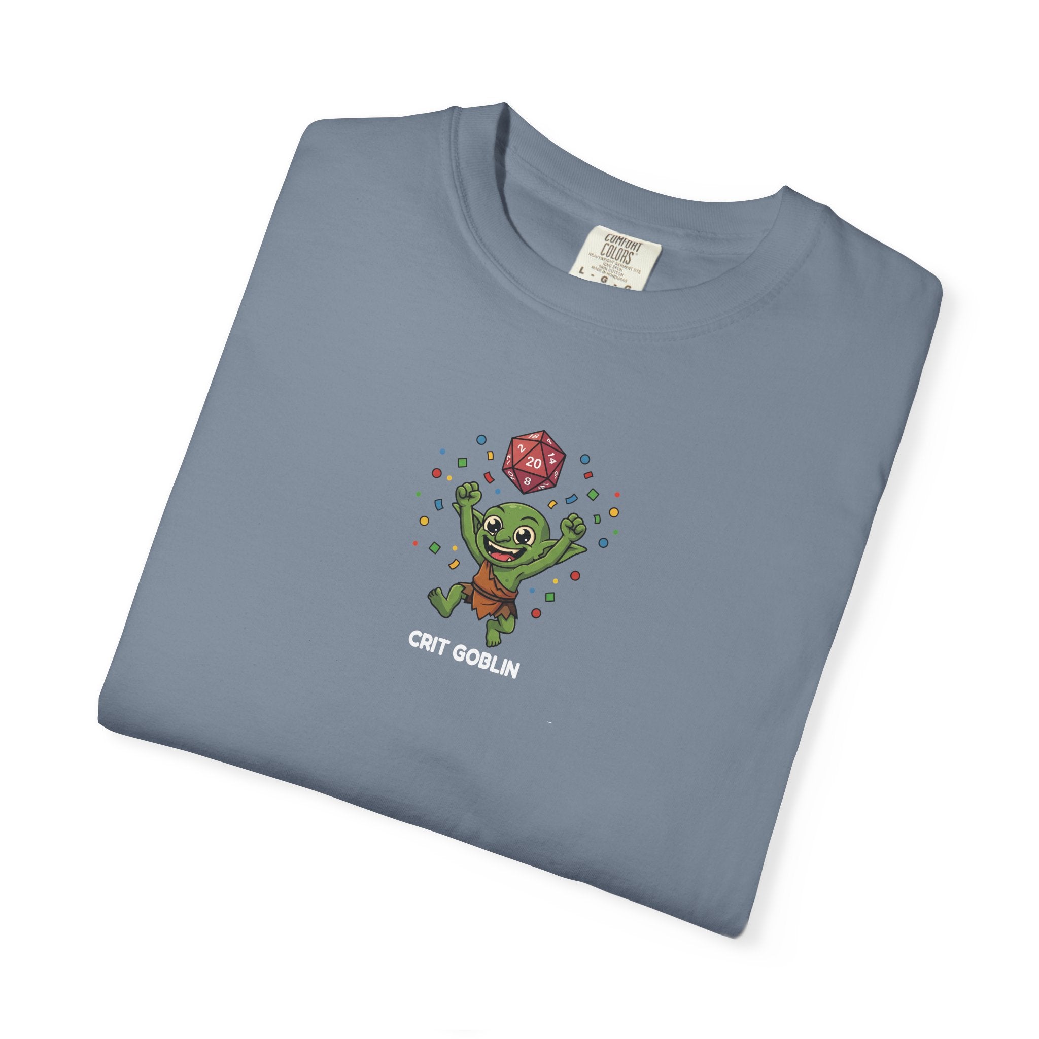 Crit Goblin T-Shirt | Funny DnD Tee | Dungeons and Dragons Gift | Natural 20 Shirt | Gift for D&D Players