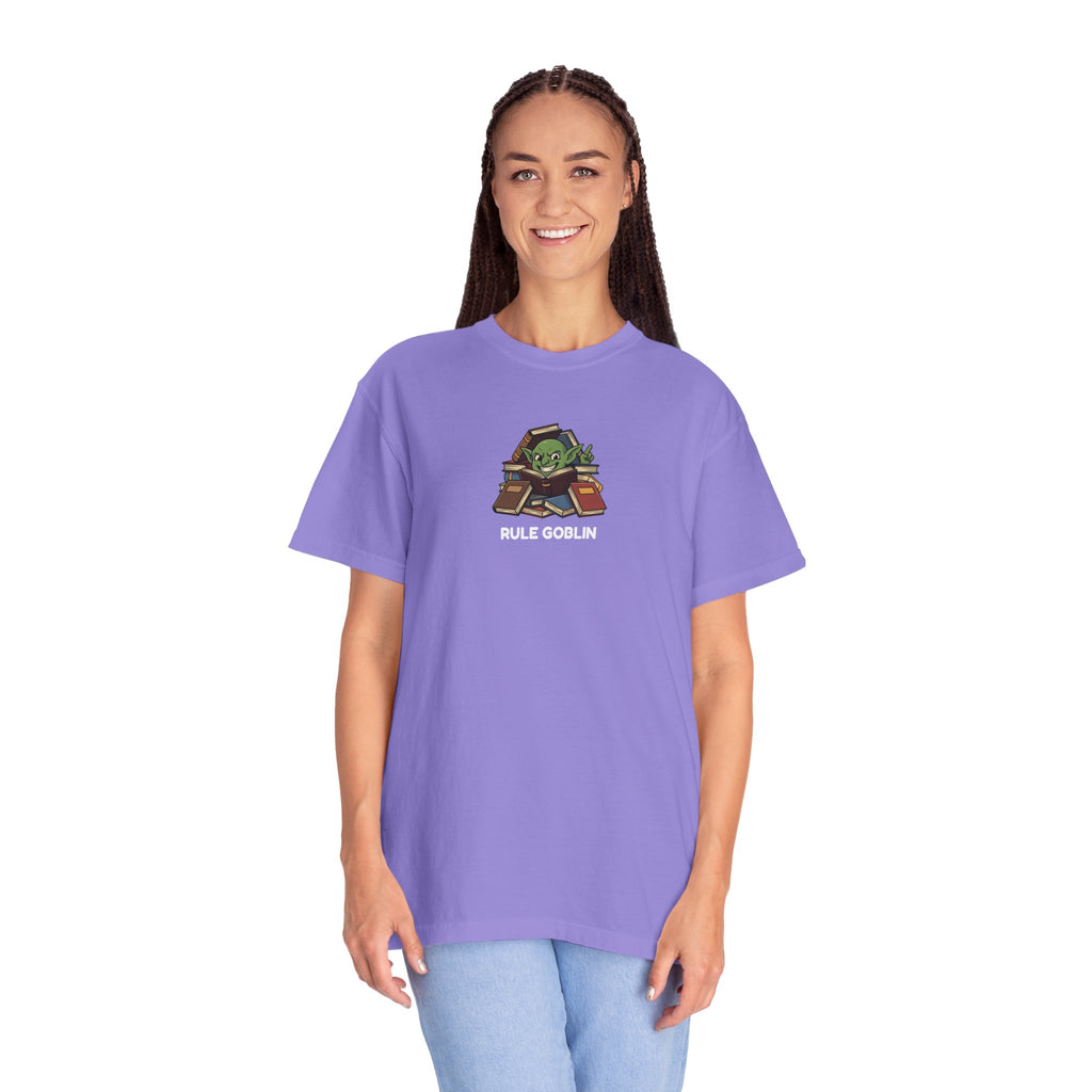 Rule Goblin T-Shirt | Funny DnD Tee | Dungeons and Dragons Gift | Rulebook Shirt | Gift for D&D Players