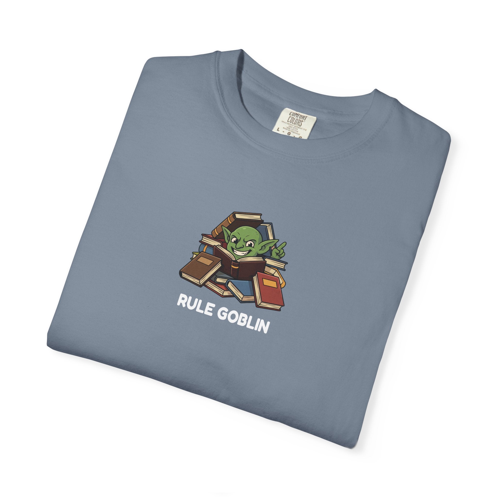 Rule Goblin T-Shirt | Funny DnD Tee | Dungeons and Dragons Gift | Rulebook Shirt | Gift for D&D Players