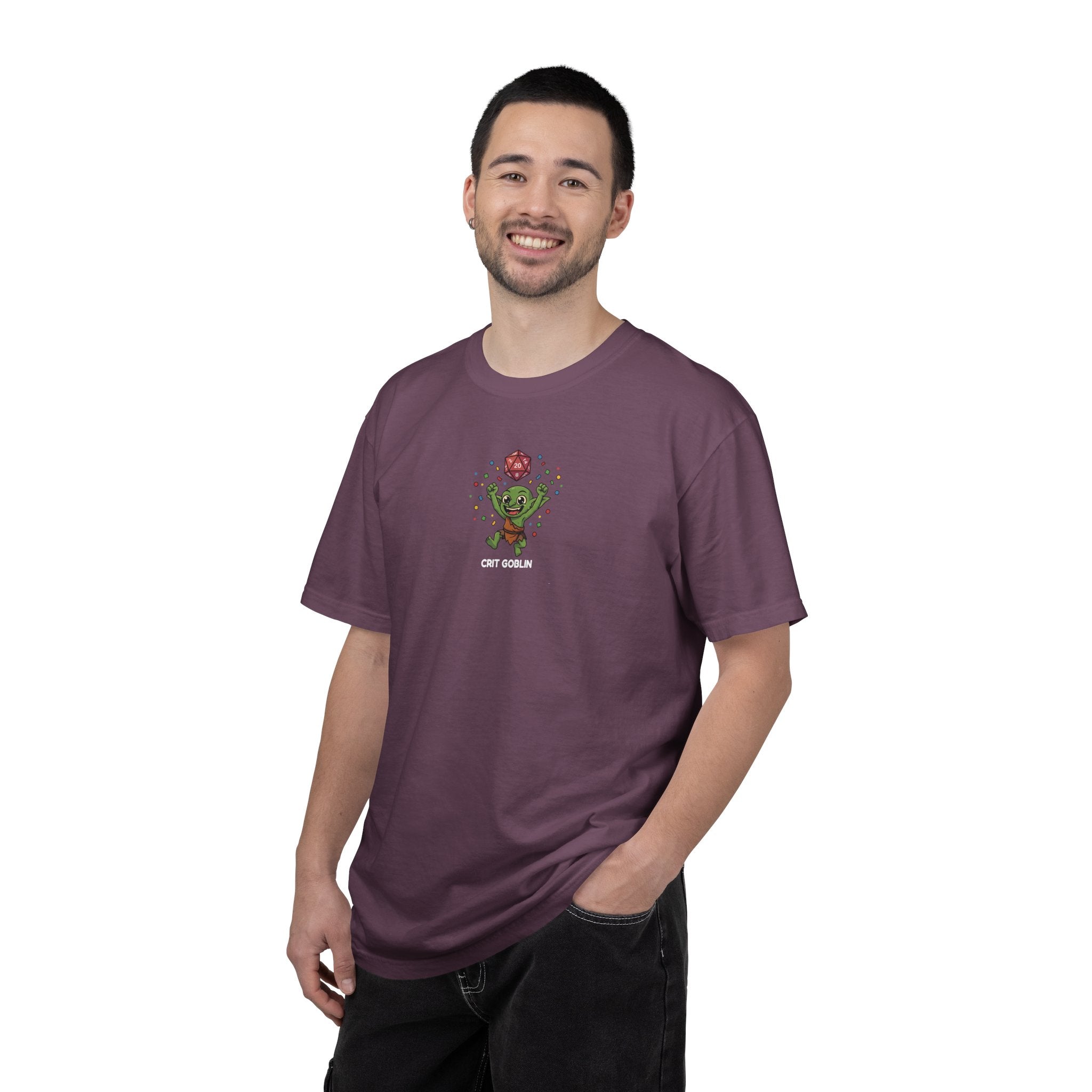 Crit Goblin T-Shirt | Funny DnD Tee | Dungeons and Dragons Gift | Natural 20 Shirt | Gift for D&D Players