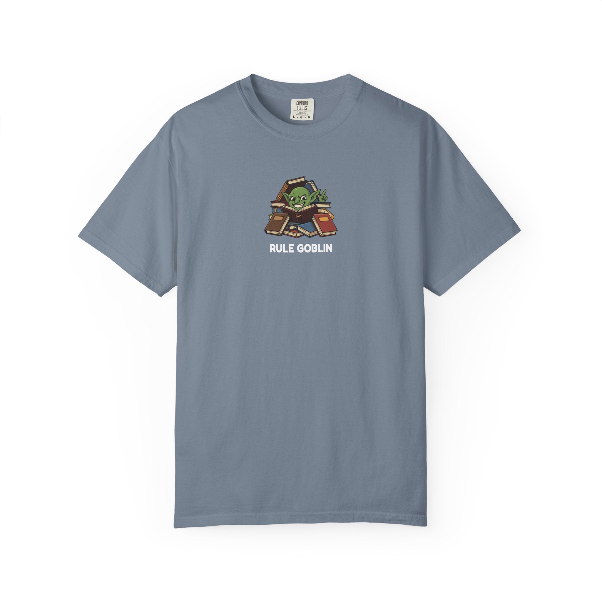 Rule Goblin T-Shirt | Funny DnD Tee | Dungeons and Dragons Gift | Rulebook Shirt | Gift for D&D Players