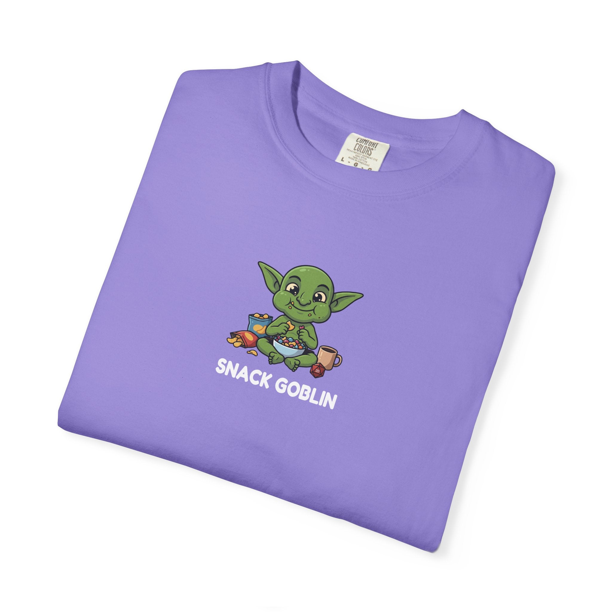 Snack Goblin T-Shirt | Funny DnD Tee | Dungeons and Dragons Gift | Gamer Snack Shirt | Gift for D&D Players