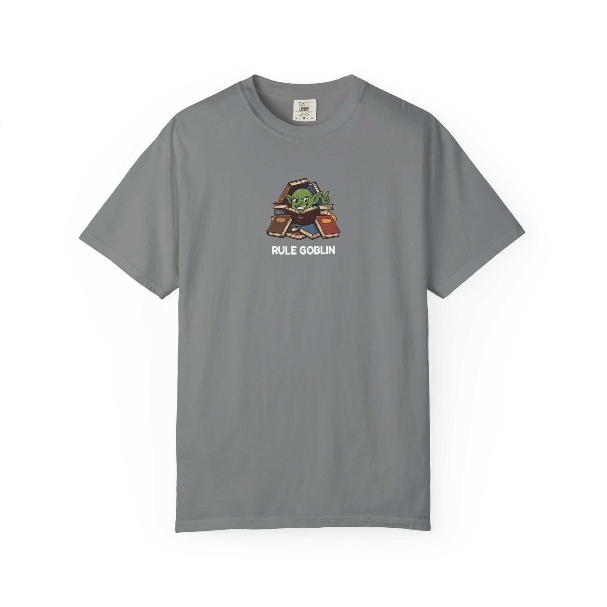 Rule Goblin T-Shirt | Funny DnD Tee | Dungeons and Dragons Gift | Rulebook Shirt | Gift for D&D Players