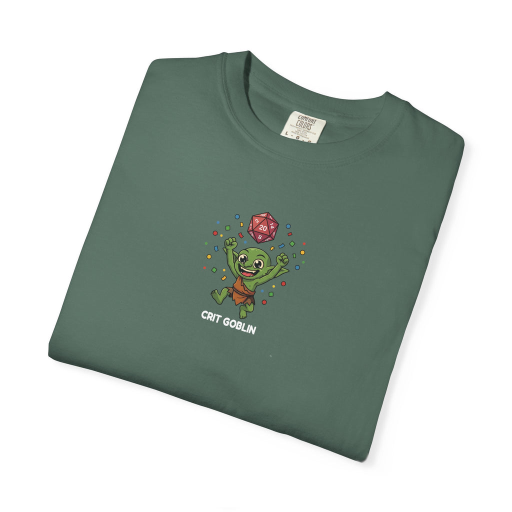 Crit Goblin T-Shirt | Funny DnD Tee | Dungeons and Dragons Gift | Natural 20 Shirt | Gift for D&D Players