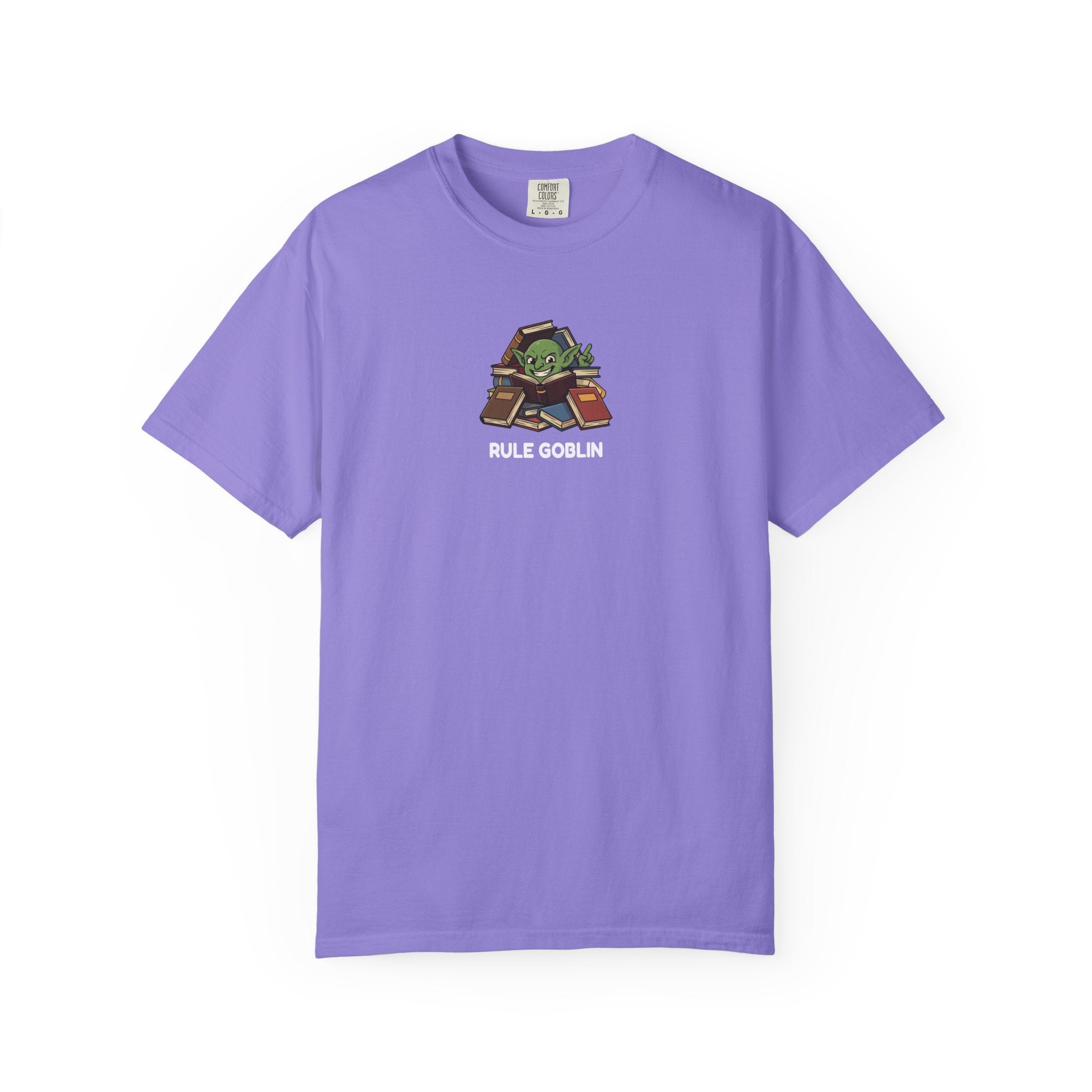 Rule Goblin T-Shirt | Funny DnD Tee | Dungeons and Dragons Gift | Rulebook Shirt | Gift for D&D Players