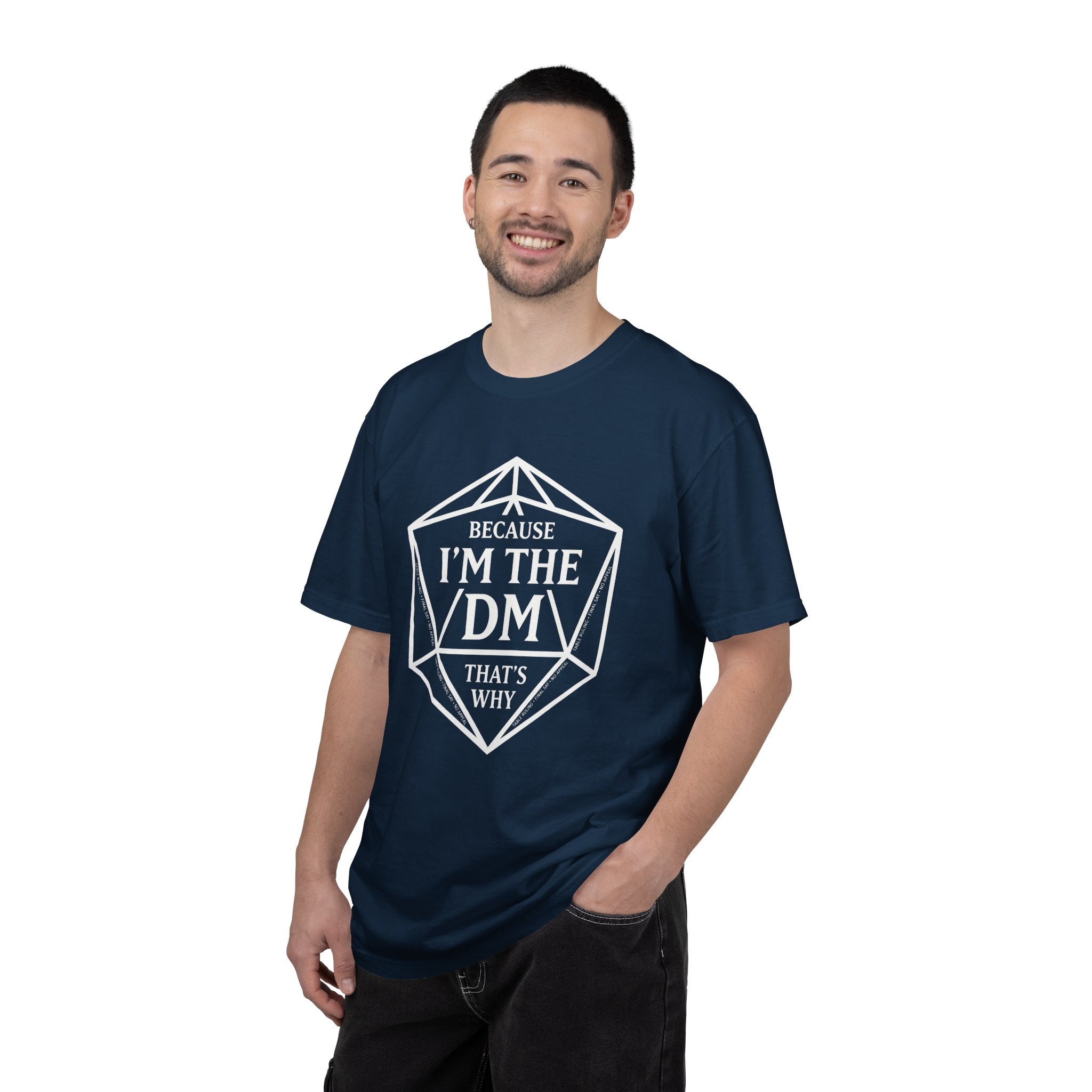 Because I’m the DM That’s Why T-Shirt | Funny D&D Dungeon Master Gift | Unisex Comfort Colors® 1717