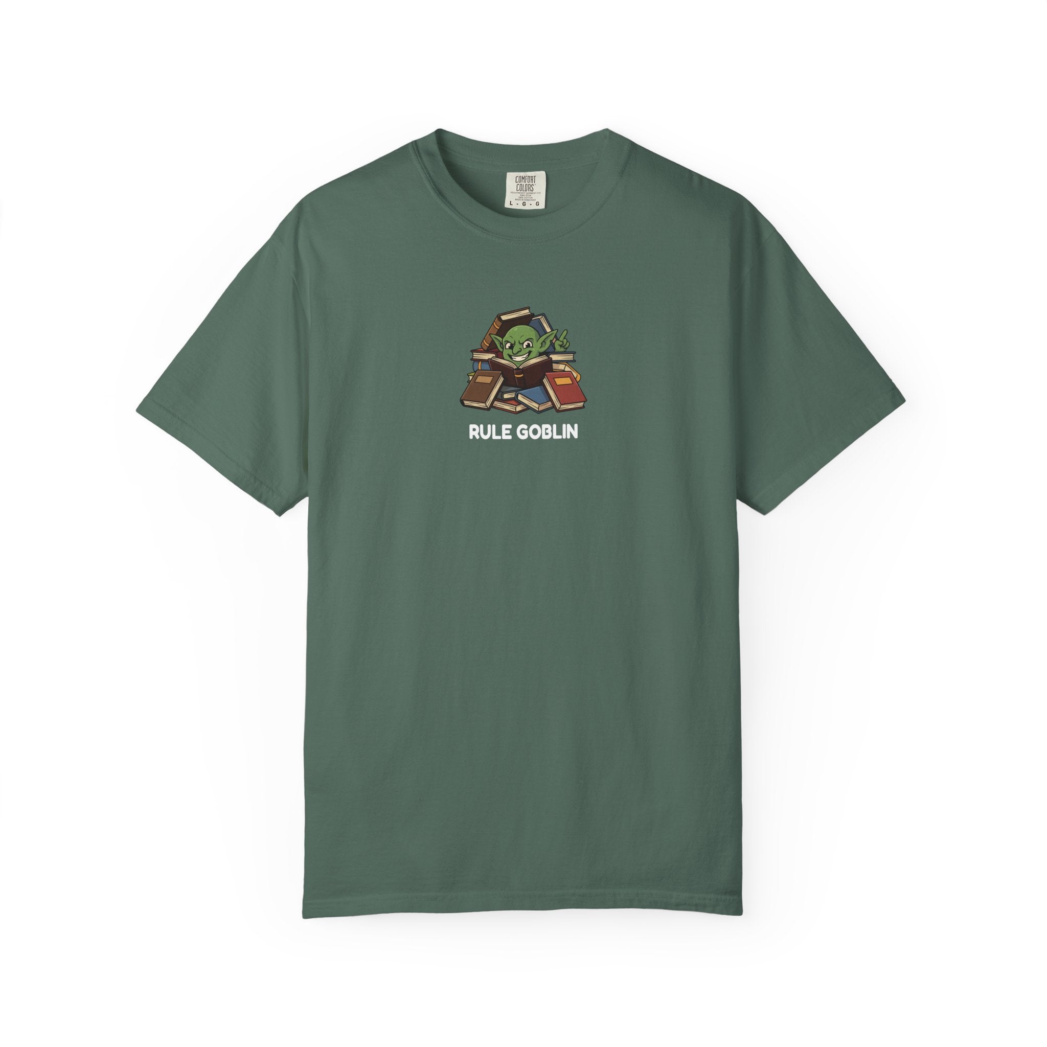 Rule Goblin T-Shirt | Funny DnD Tee | Dungeons and Dragons Gift | Rulebook Shirt | Gift for D&D Players