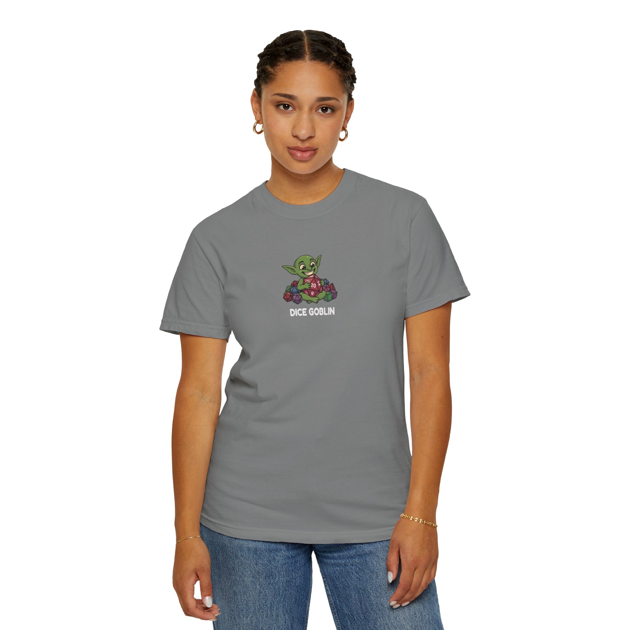 Dice Goblin T-Shirt | Funny DnD Tee | Dungeons and Dragons Gift | D20 Shirt | Gift for D&D Players