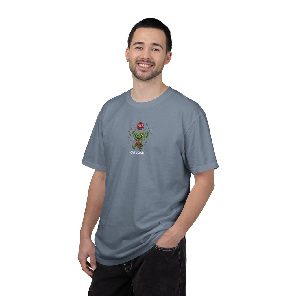 Crit Goblin T-Shirt | Funny DnD Tee | Dungeons and Dragons Gift | Natural 20 Shirt | Gift for D&D Players