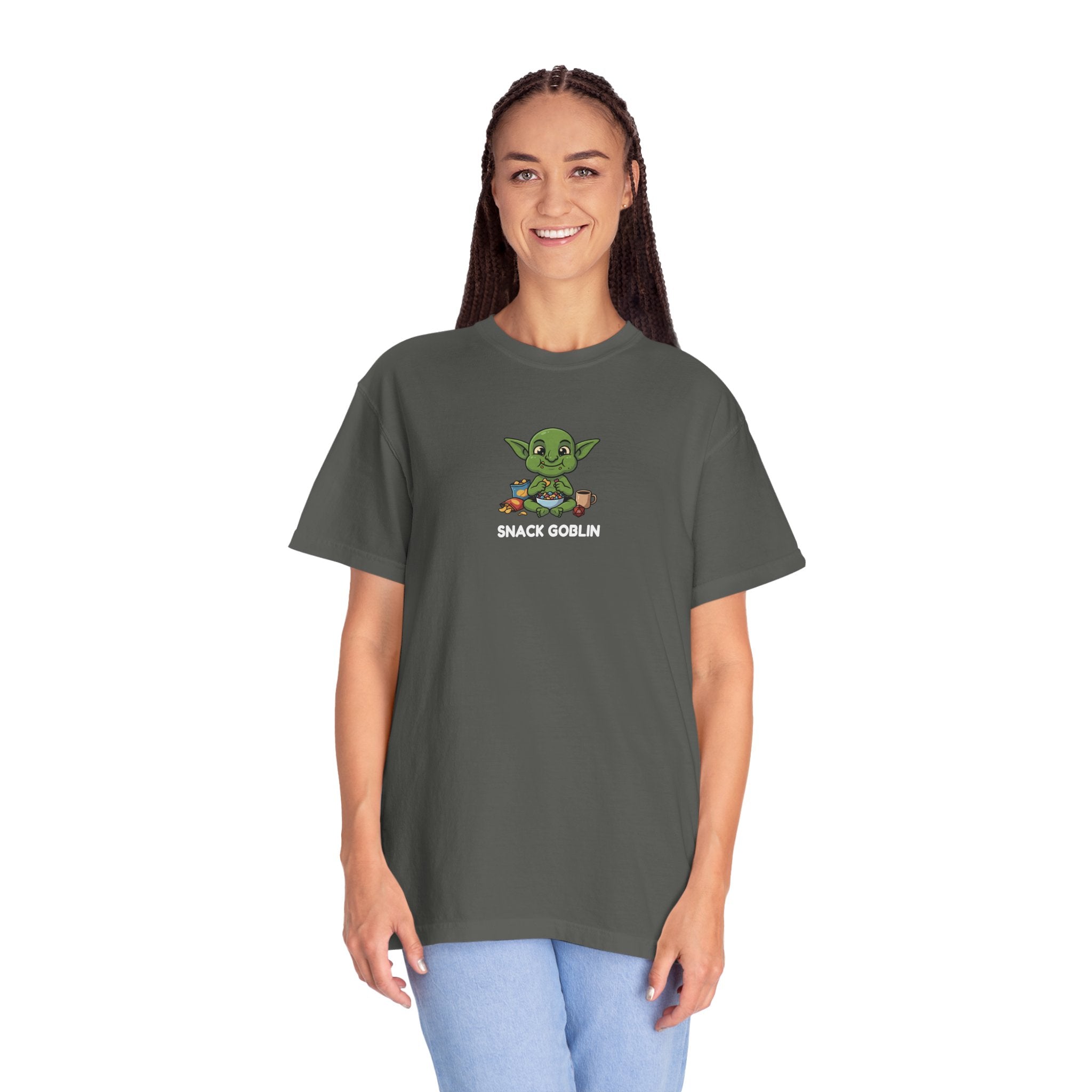Snack Goblin T-Shirt | Funny DnD Tee | Dungeons and Dragons Gift | Gamer Snack Shirt | Gift for D&D Players