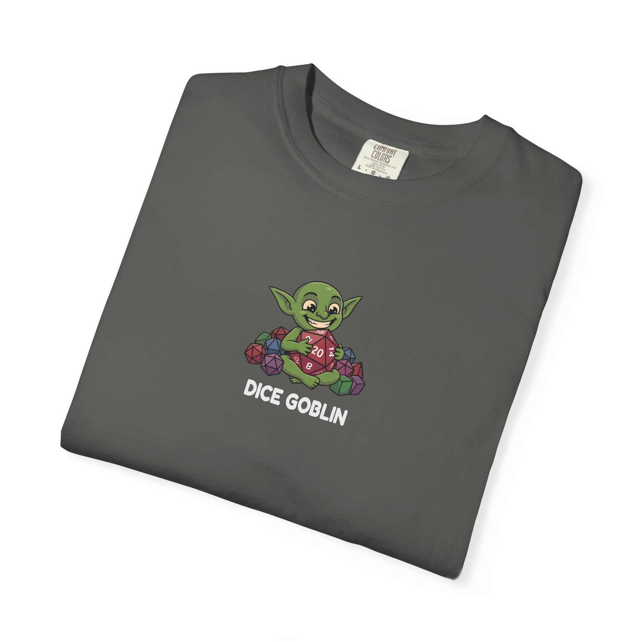 Dice Goblin T-Shirt | Funny DnD Tee | Dungeons and Dragons Gift | D20 Shirt | Gift for D&D Players