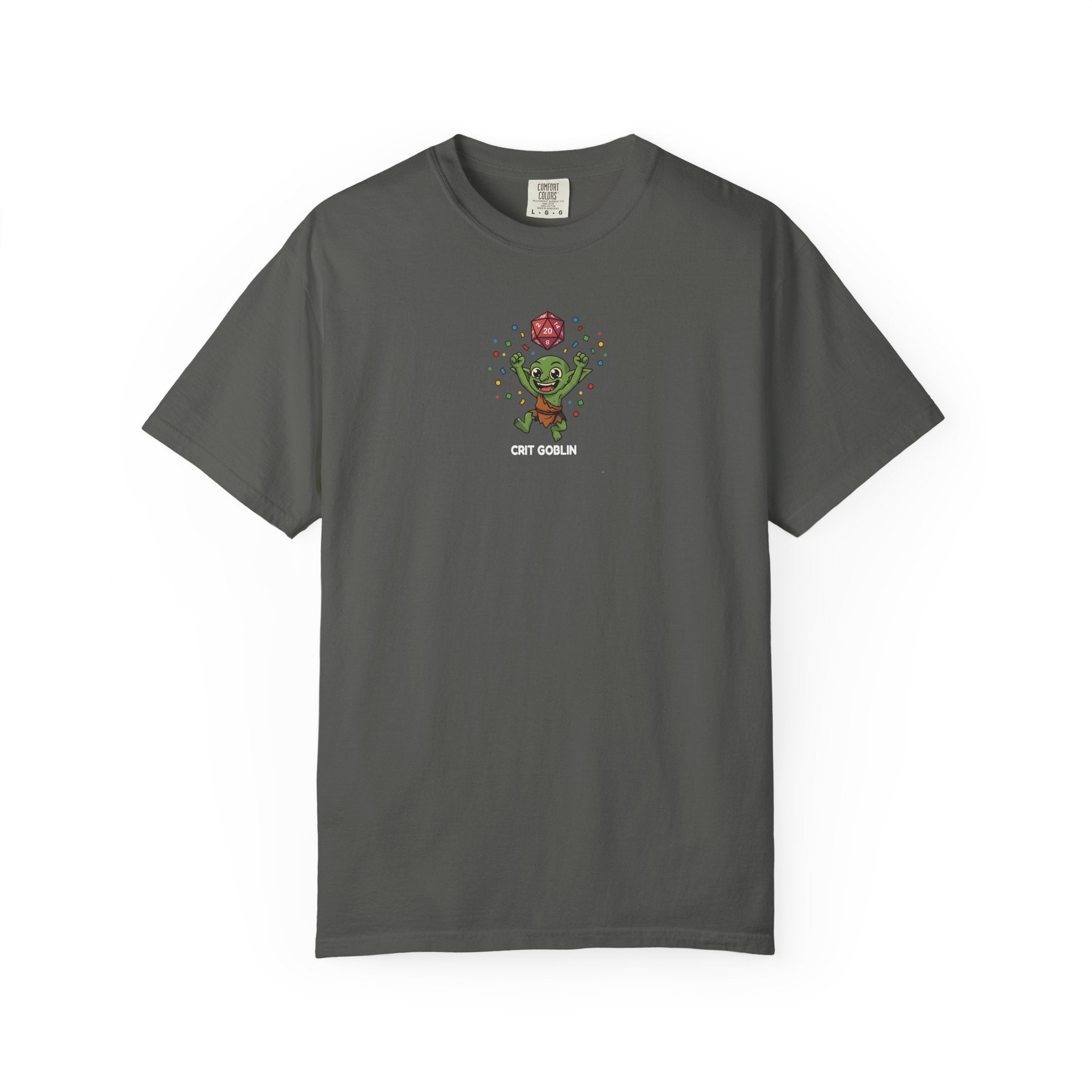 Crit Goblin T-Shirt | Funny DnD Tee | Dungeons and Dragons Gift | Natural 20 Shirt | Gift for D&D Players