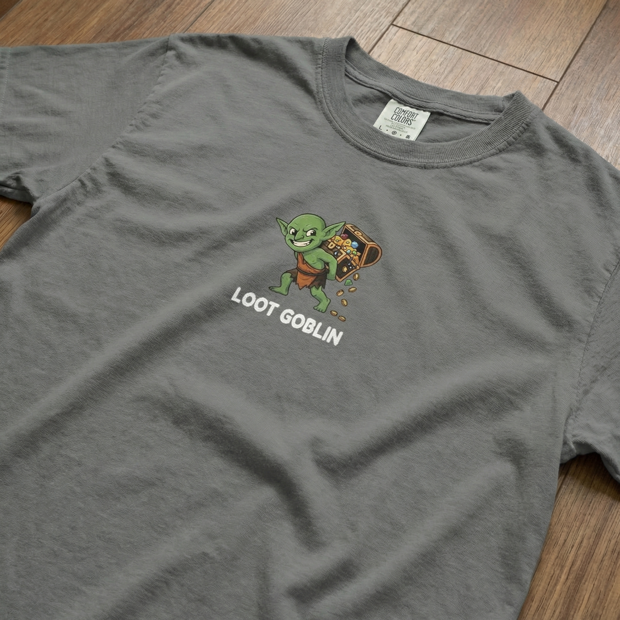 Loot Goblin T-Shirt | Funny DnD Tee | Dungeons and Dragons Gift | Tabletop RPG Shirt | Gift for D&D Players