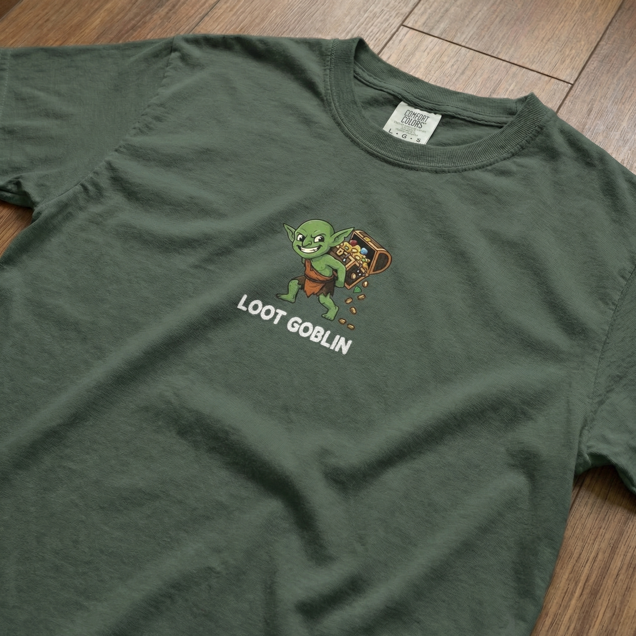 Loot Goblin T-Shirt | Funny DnD Tee | Dungeons and Dragons Gift | Tabletop RPG Shirt | Gift for D&D Players