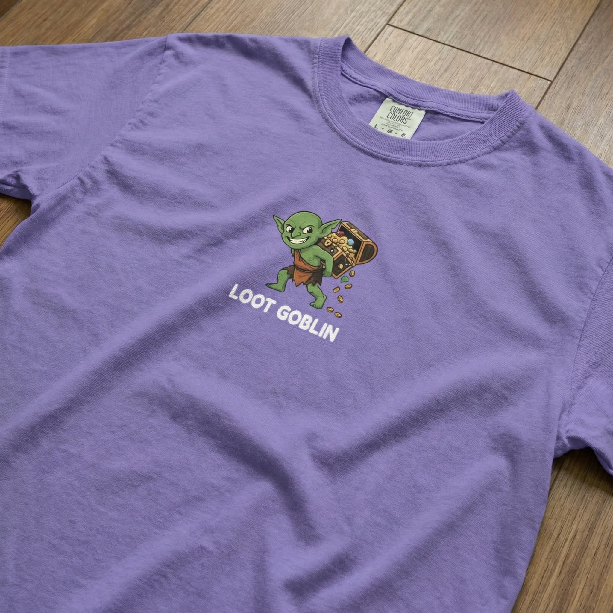 Loot Goblin T-Shirt | Funny DnD Tee | Dungeons and Dragons Gift | Tabletop RPG Shirt | Gift for D&D Players