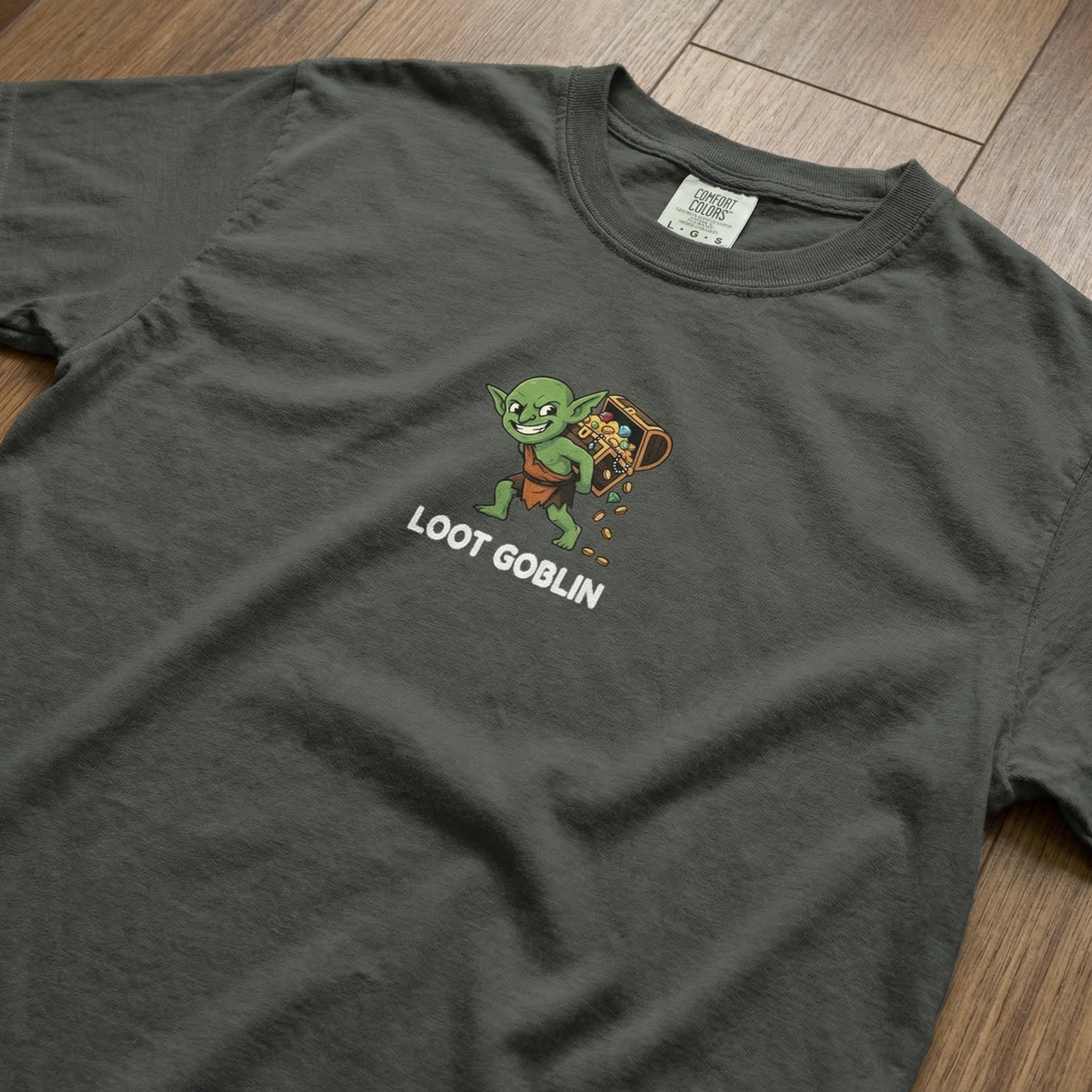 Loot Goblin T-Shirt | Funny DnD Tee | Dungeons and Dragons Gift | Tabletop RPG Shirt | Gift for D&D Players