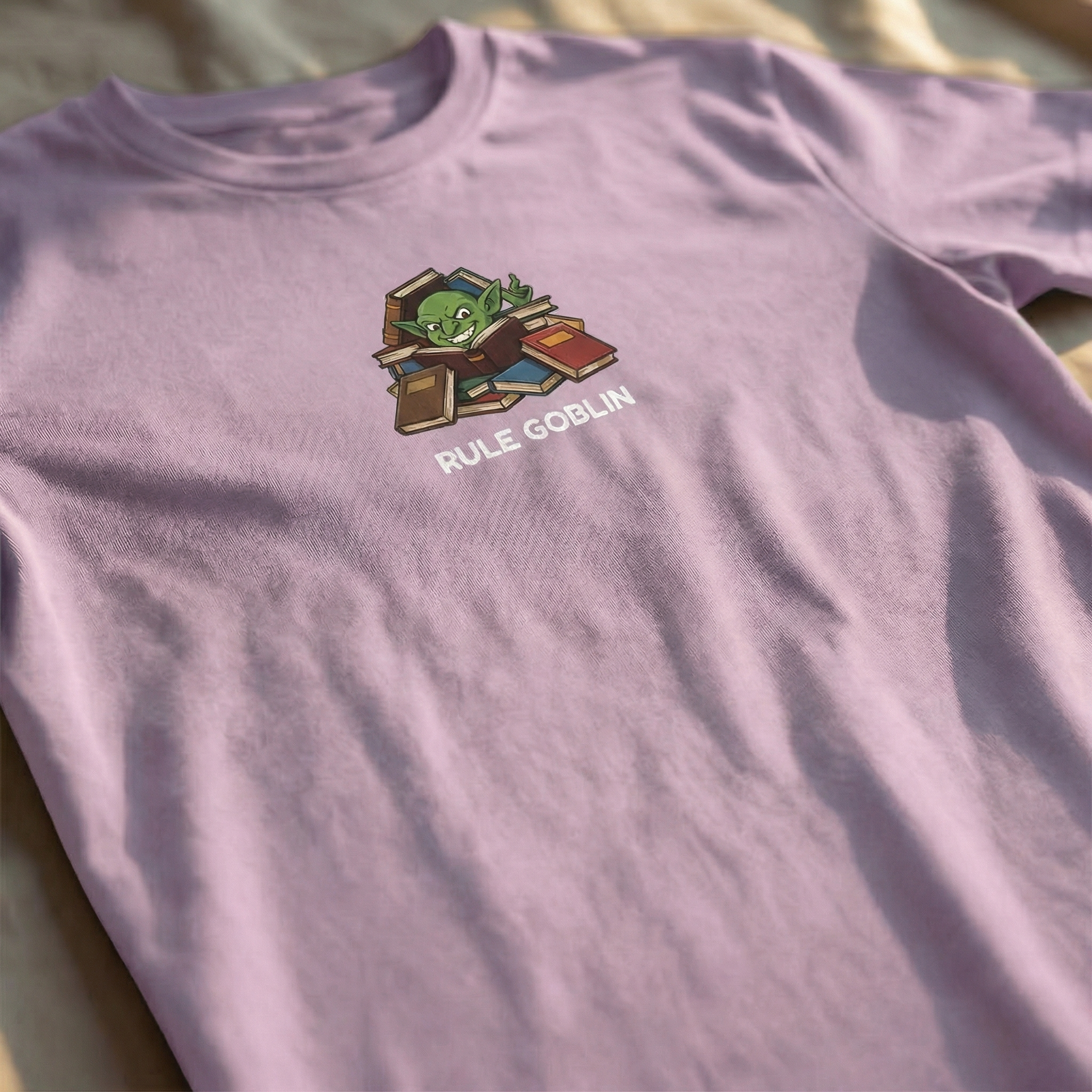 Rule Goblin T-Shirt | Funny DnD Tee | Dungeons and Dragons Gift | Rulebook Shirt | Gift for D&D Players