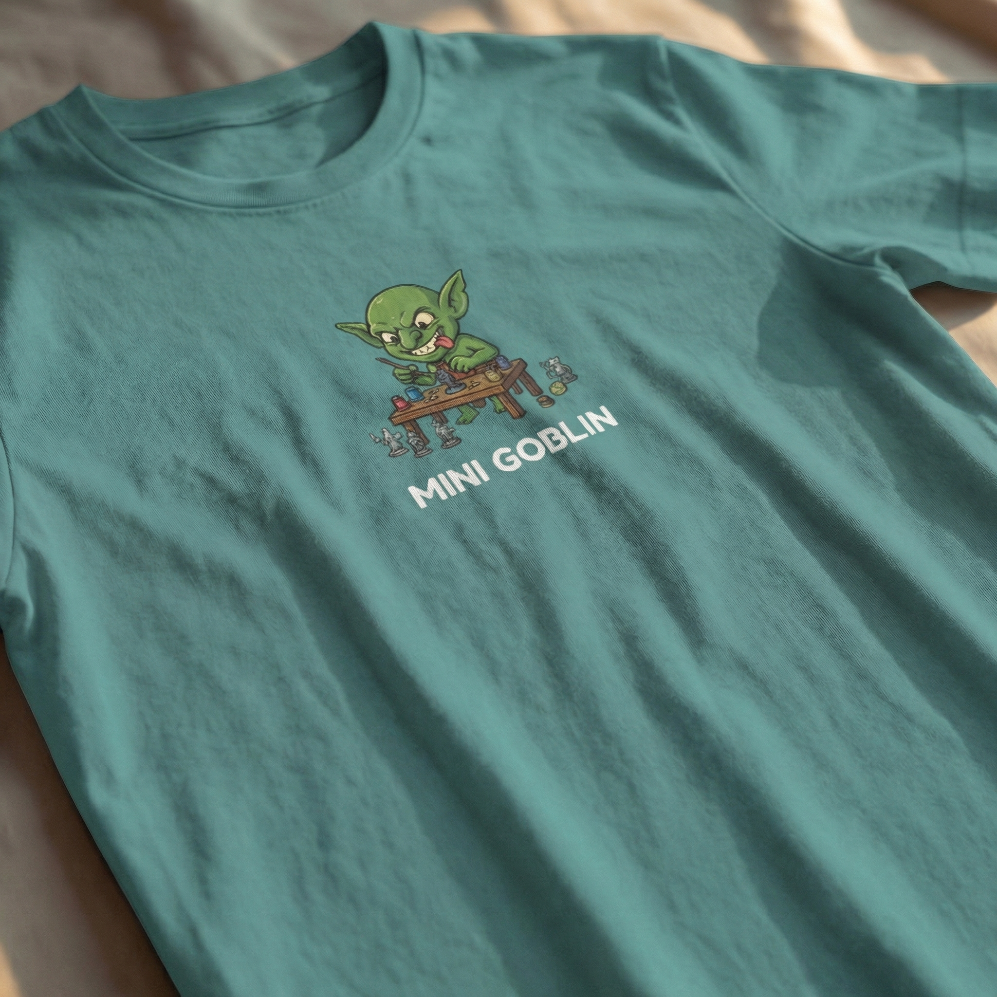 Mini Goblin T-Shirt | Funny DnD Tee | Dungeons and Dragons Gift | Miniature Painting Shirt | Gift for D&D Players