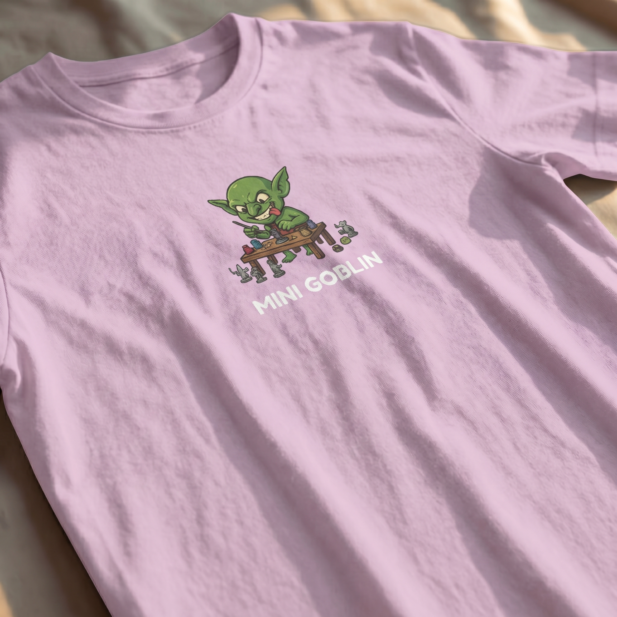 Mini Goblin T-Shirt | Funny DnD Tee | Dungeons and Dragons Gift | Miniature Painting Shirt | Gift for D&D Players