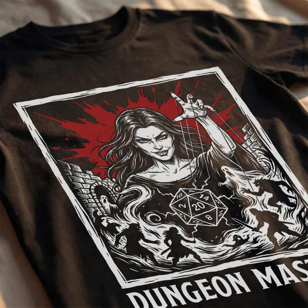 Dungeon Master T-Shirt | D&D Game Master Gift | Unisex Comfort Colors® 1717 Female Design
