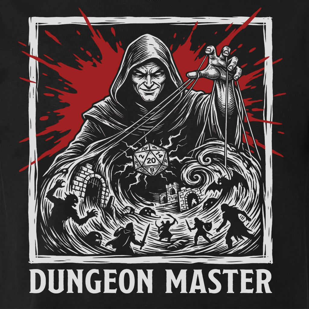 Dungeon Master T-Shirt | D&D Game Master Gift | Unisex Comfort Colors® 1717 Male Design