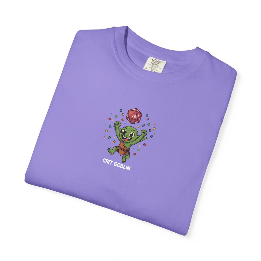 Crit Goblin T-Shirt | Funny DnD Tee | Dungeons and Dragons Gift | Natural 20 Shirt | Gift for D&D Players