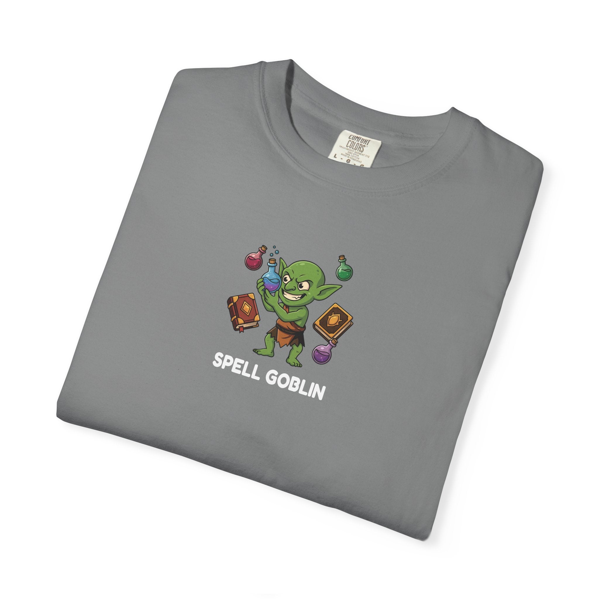 Spell Goblin T-Shirt | Funny DnD Tee | Dungeons and Dragons Gift | Potion Shirt | Gift for D&D Players