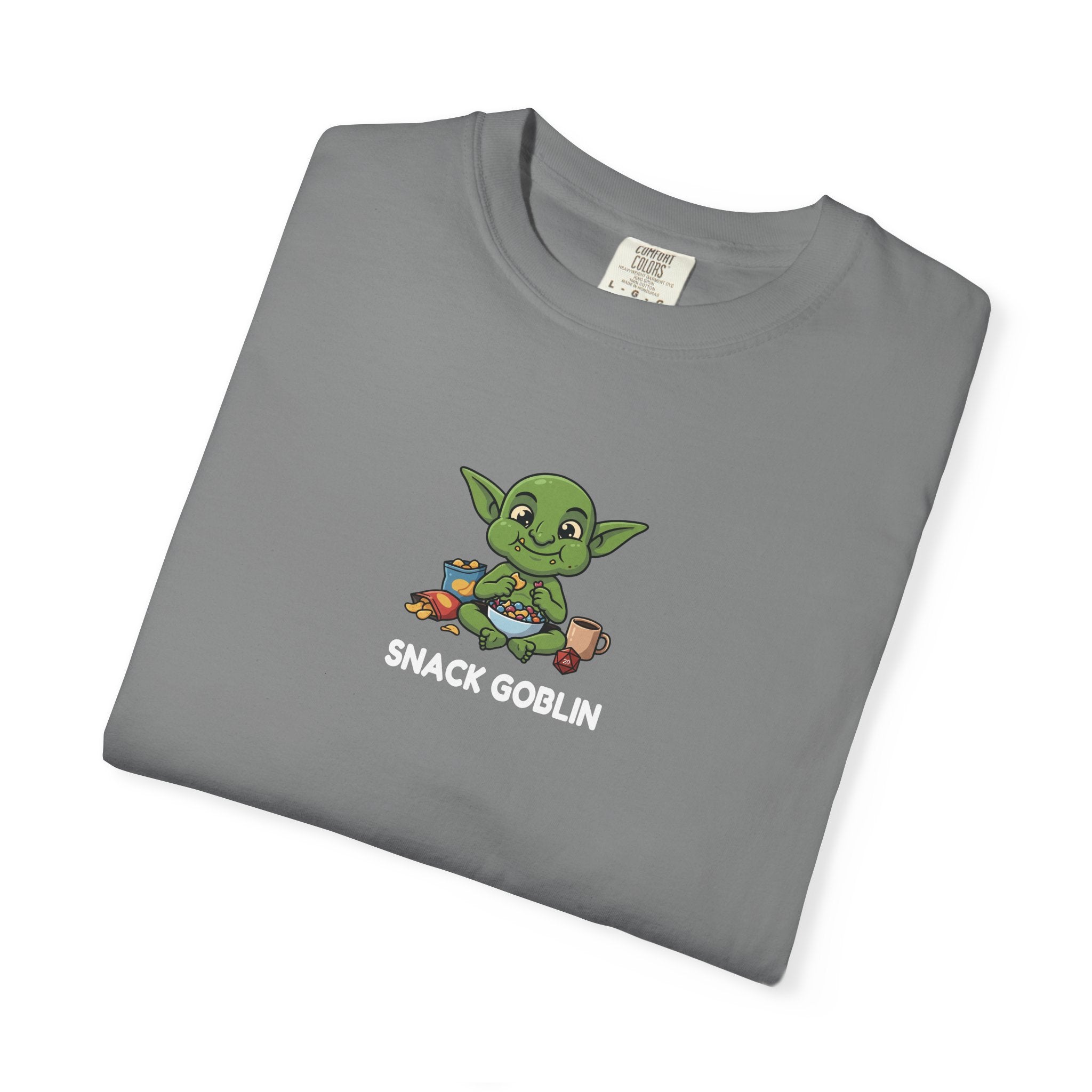 Snack Goblin T-Shirt | Funny DnD Tee | Dungeons and Dragons Gift | Gamer Snack Shirt | Gift for D&D Players