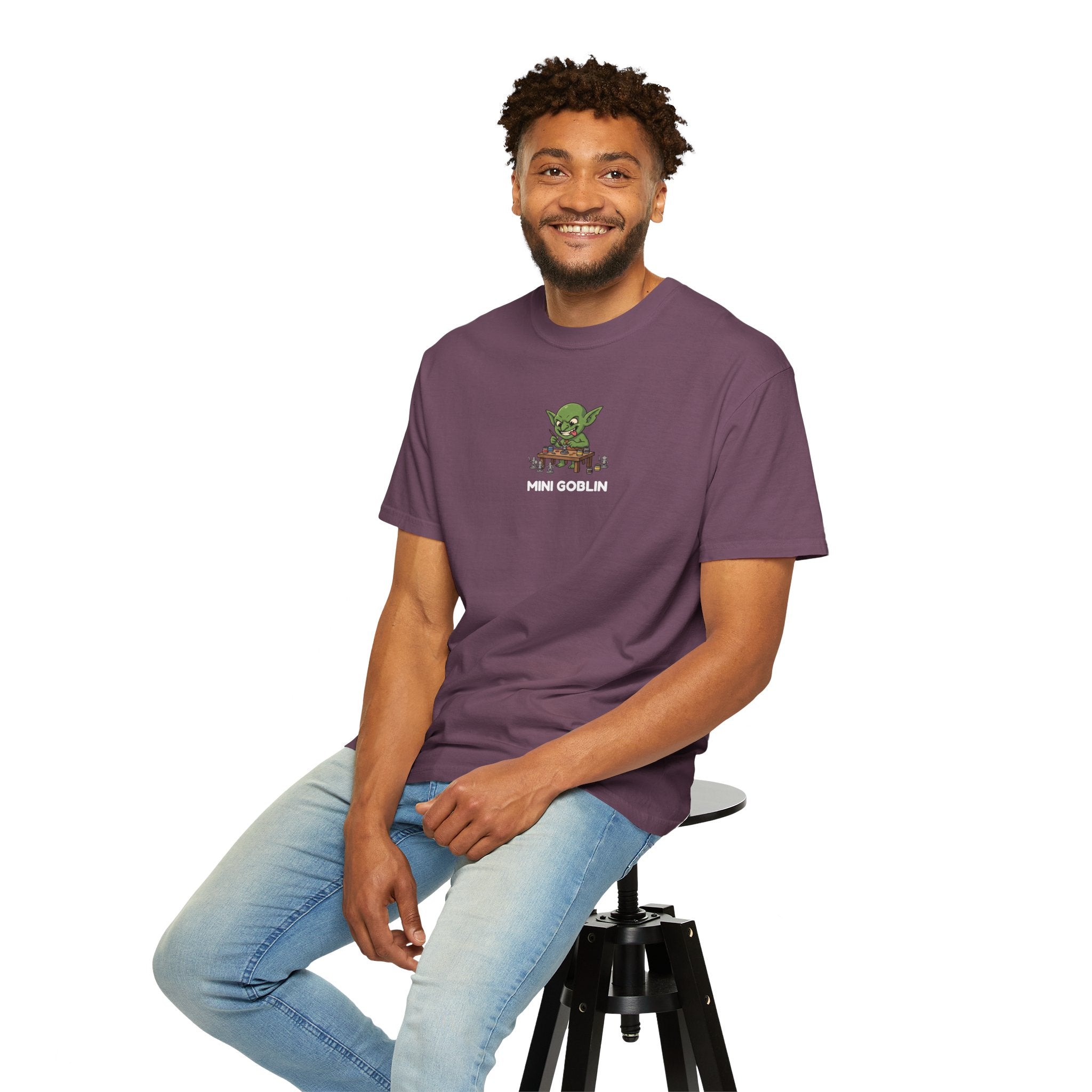 Mini Goblin T-Shirt | Funny DnD Tee | Dungeons and Dragons Gift | Miniature Painting Shirt | Gift for D&D Players