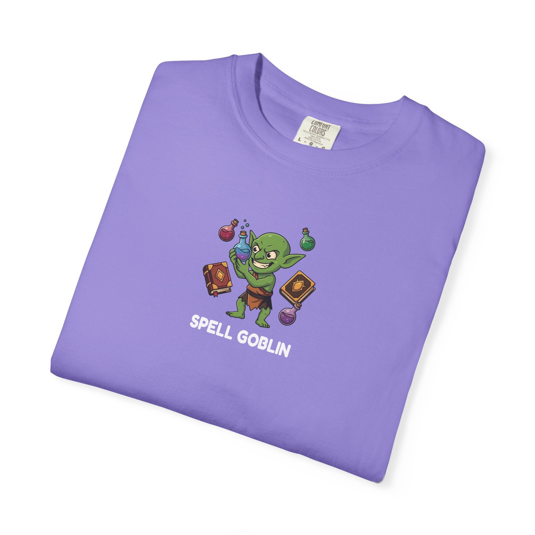 Spell Goblin T-Shirt | Funny DnD Tee | Dungeons and Dragons Gift | Potion Shirt | Gift for D&D Players