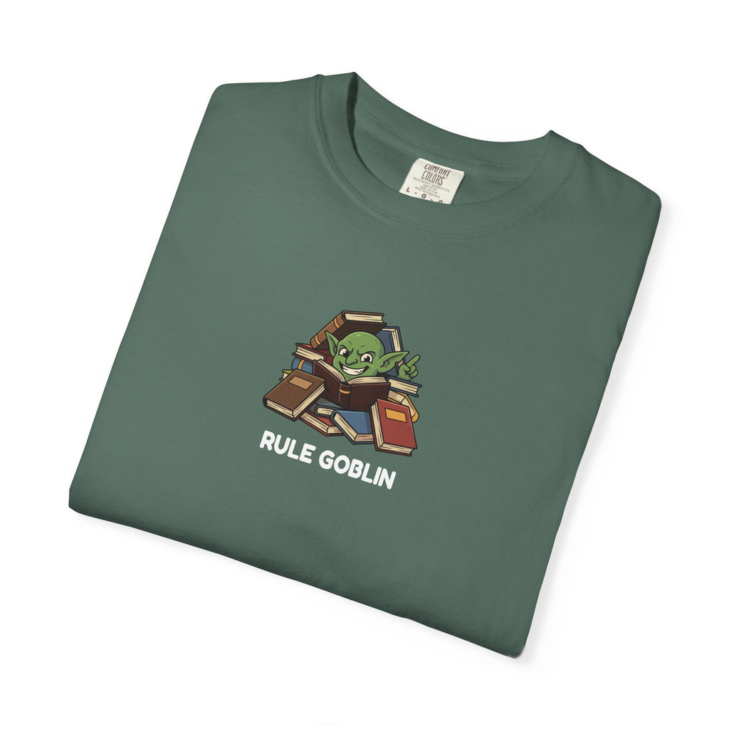 Rule Goblin T-Shirt | Funny DnD Tee | Dungeons and Dragons Gift | Rulebook Shirt | Gift for D&D Players