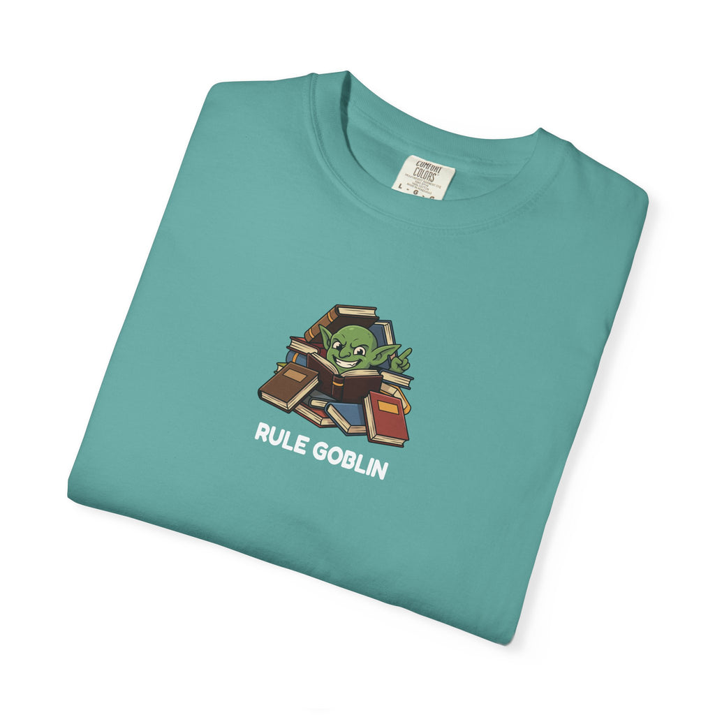 Rule Goblin T-Shirt | Funny DnD Tee | Dungeons and Dragons Gift | Rulebook Shirt | Gift for D&D Players