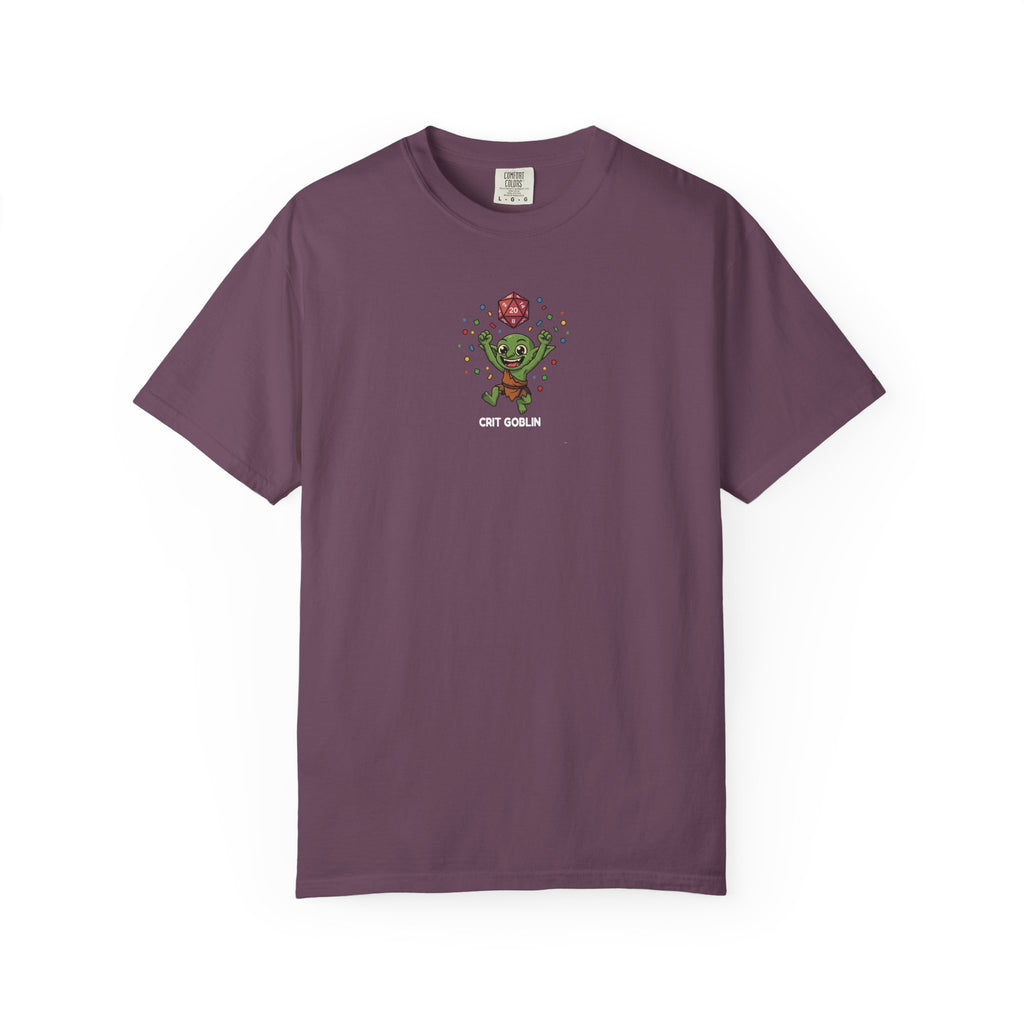 Crit Goblin T-Shirt | Funny DnD Tee | Dungeons and Dragons Gift | Natural 20 Shirt | Gift for D&D Players