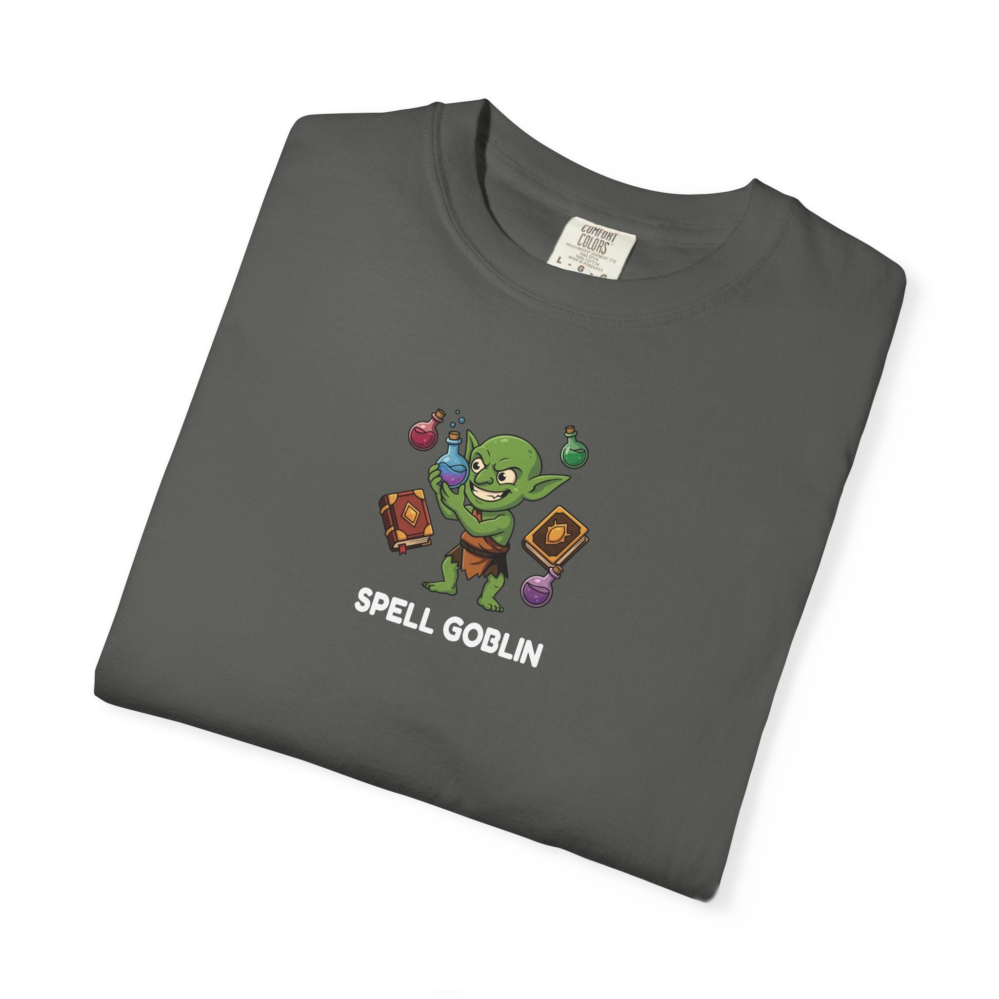 Spell Goblin T-Shirt | Funny DnD Tee | Dungeons and Dragons Gift | Potion Shirt | Gift for D&D Players