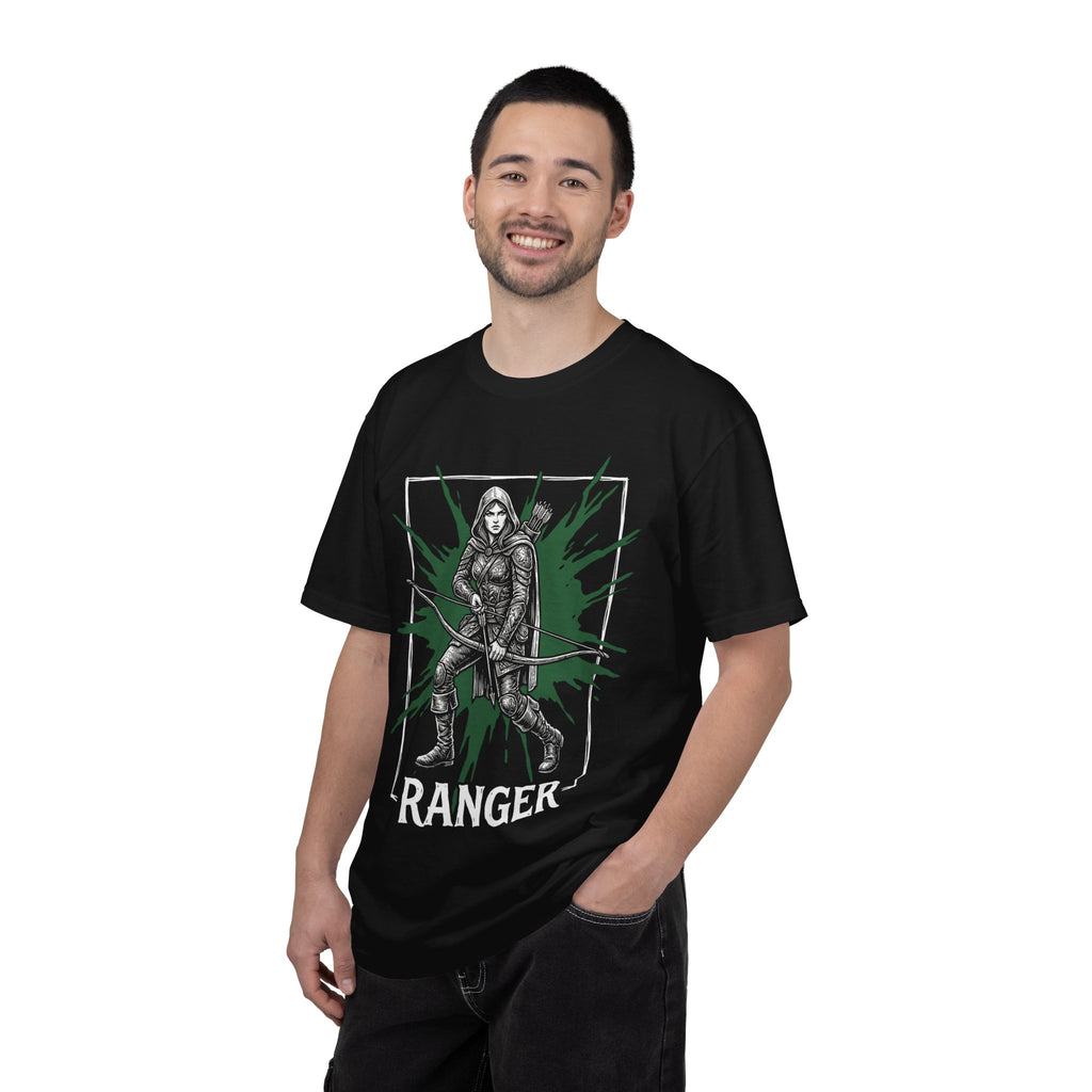 Ranger Class T-Shirt | D&D Archery & Survival Gift | Unisex Comfort Colors® 1717 Female Design