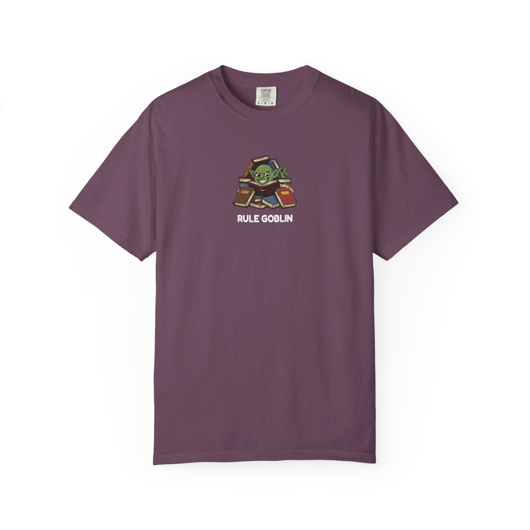 Rule Goblin T-Shirt | Funny DnD Tee | Dungeons and Dragons Gift | Rulebook Shirt | Gift for D&D Players