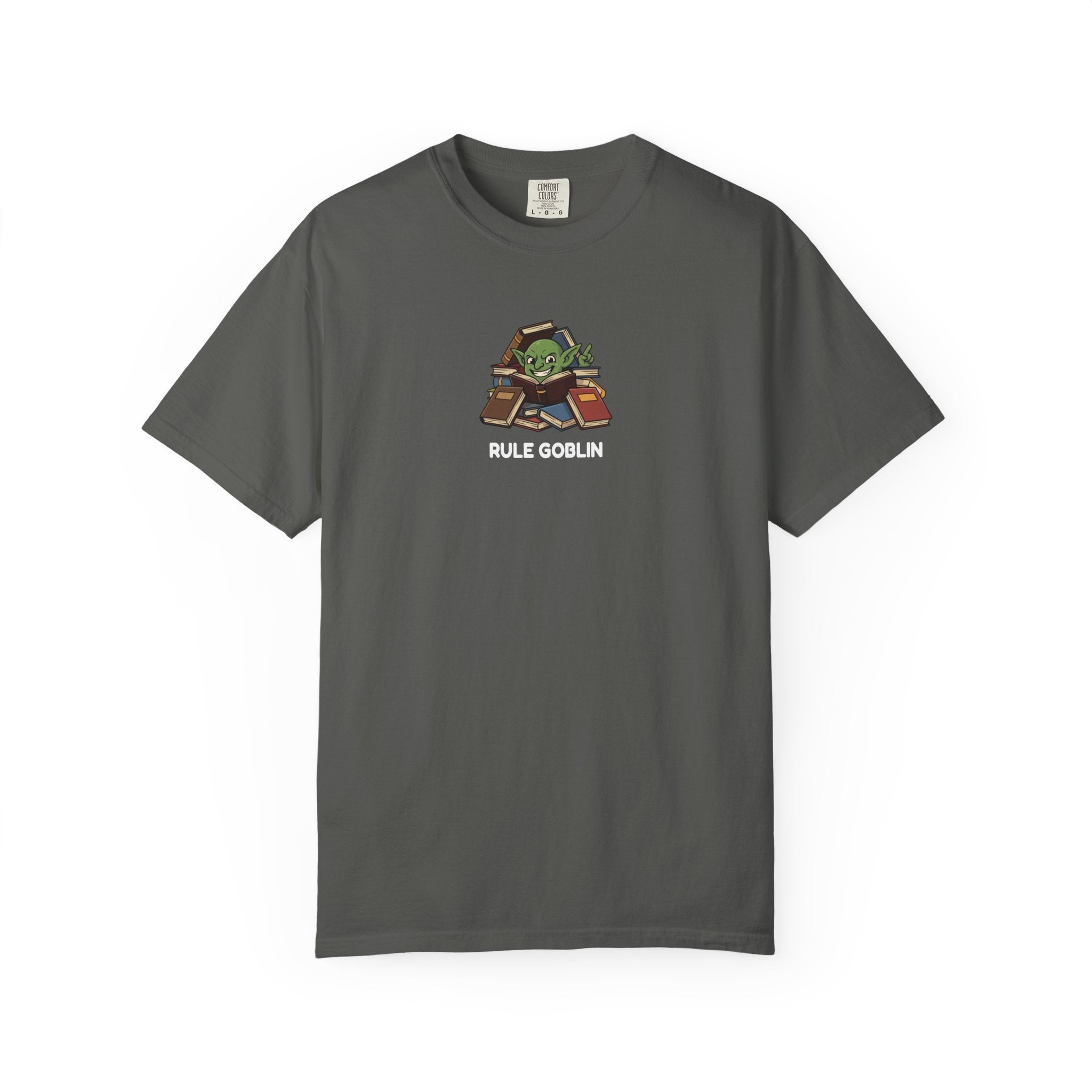 Rule Goblin T-Shirt | Funny DnD Tee | Dungeons and Dragons Gift | Rulebook Shirt | Gift for D&D Players