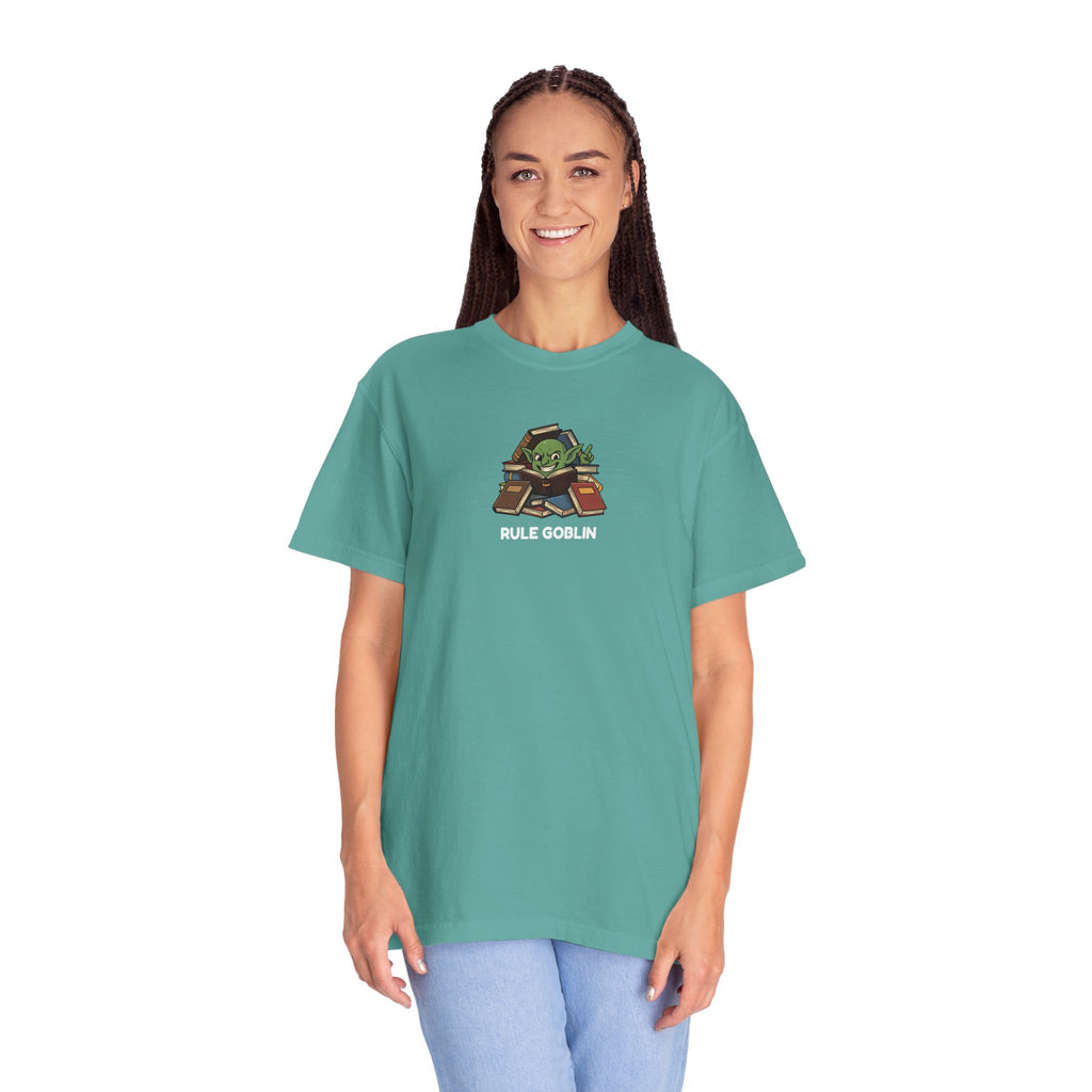 Rule Goblin T-Shirt | Funny DnD Tee | Dungeons and Dragons Gift | Rulebook Shirt | Gift for D&D Players
