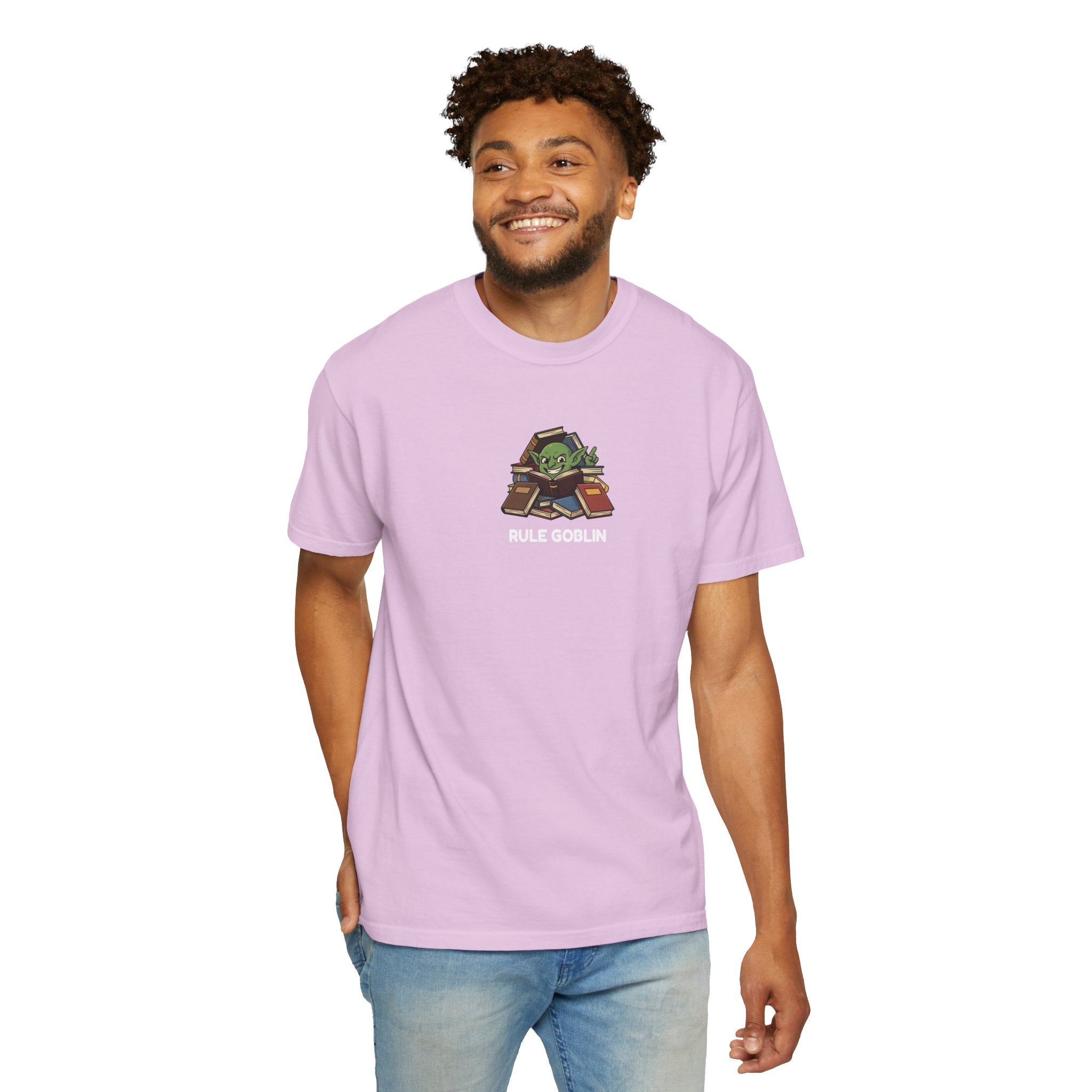 Rule Goblin T-Shirt | Funny DnD Tee | Dungeons and Dragons Gift | Rulebook Shirt | Gift for D&D Players
