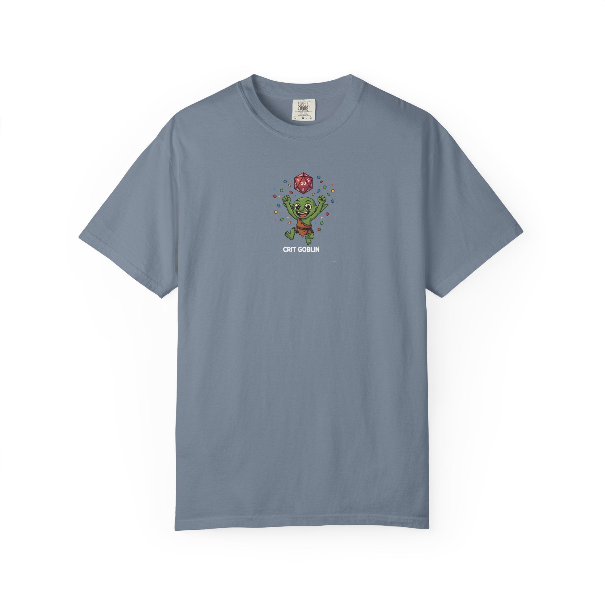 Crit Goblin T-Shirt | Funny DnD Tee | Dungeons and Dragons Gift | Natural 20 Shirt | Gift for D&D Players