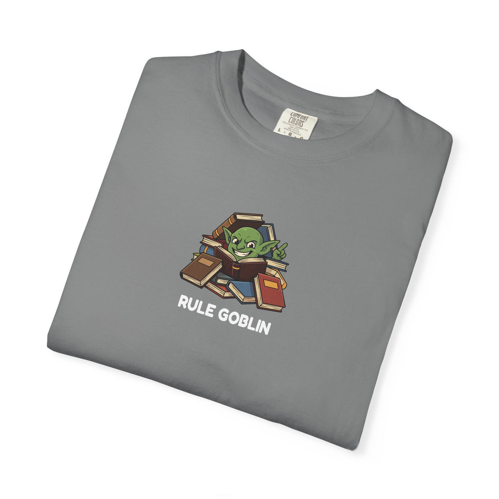 Rule Goblin T-Shirt | Funny DnD Tee | Dungeons and Dragons Gift | Rulebook Shirt | Gift for D&D Players