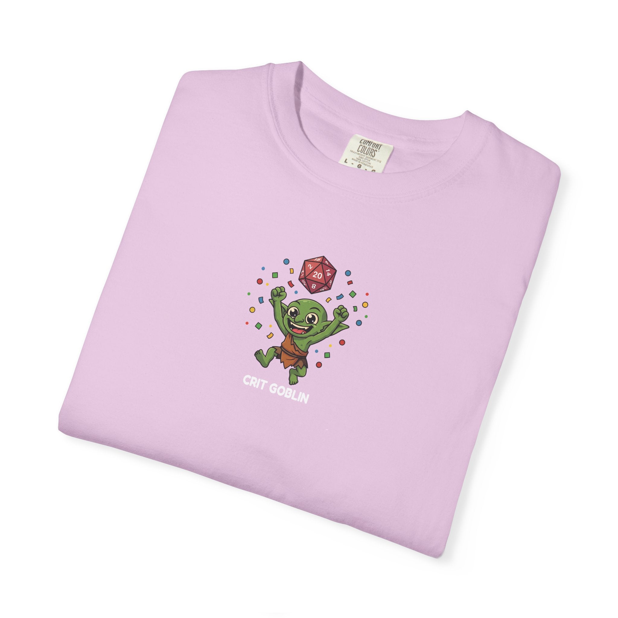 Crit Goblin T-Shirt | Funny DnD Tee | Dungeons and Dragons Gift | Natural 20 Shirt | Gift for D&D Players