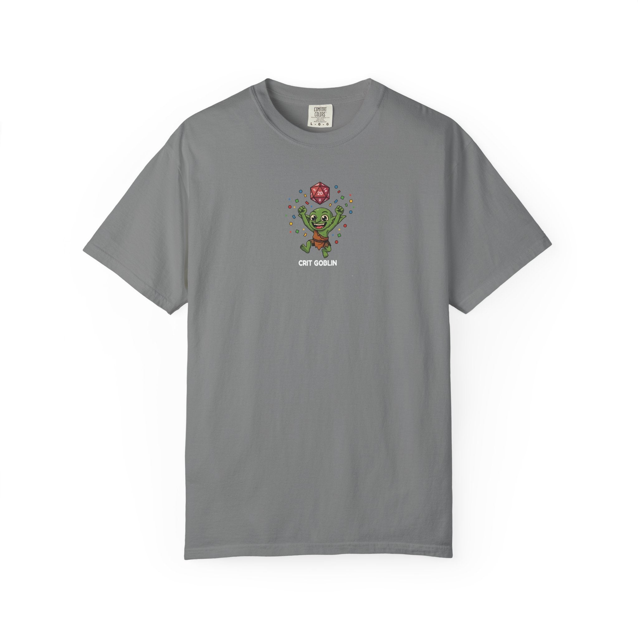 Crit Goblin T-Shirt | Funny DnD Tee | Dungeons and Dragons Gift | Natural 20 Shirt | Gift for D&D Players
